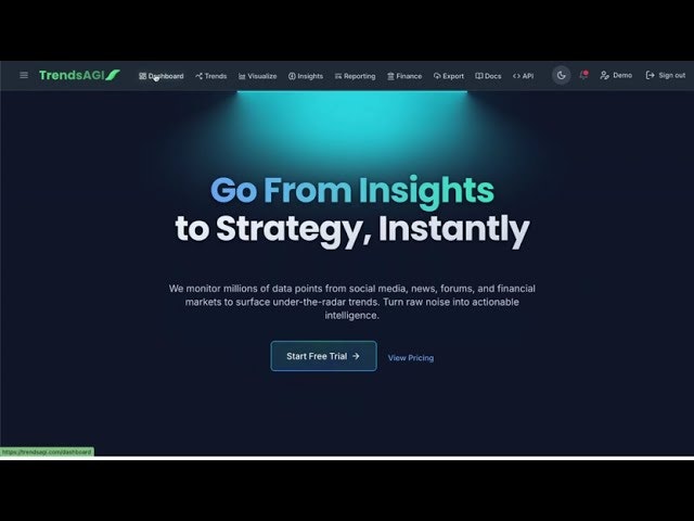 TrendsAGI screenshot 1
