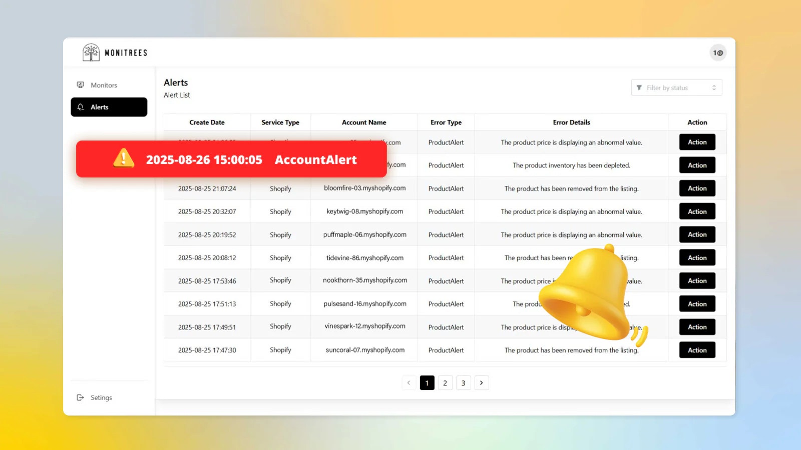 Monitrees screenshot 3