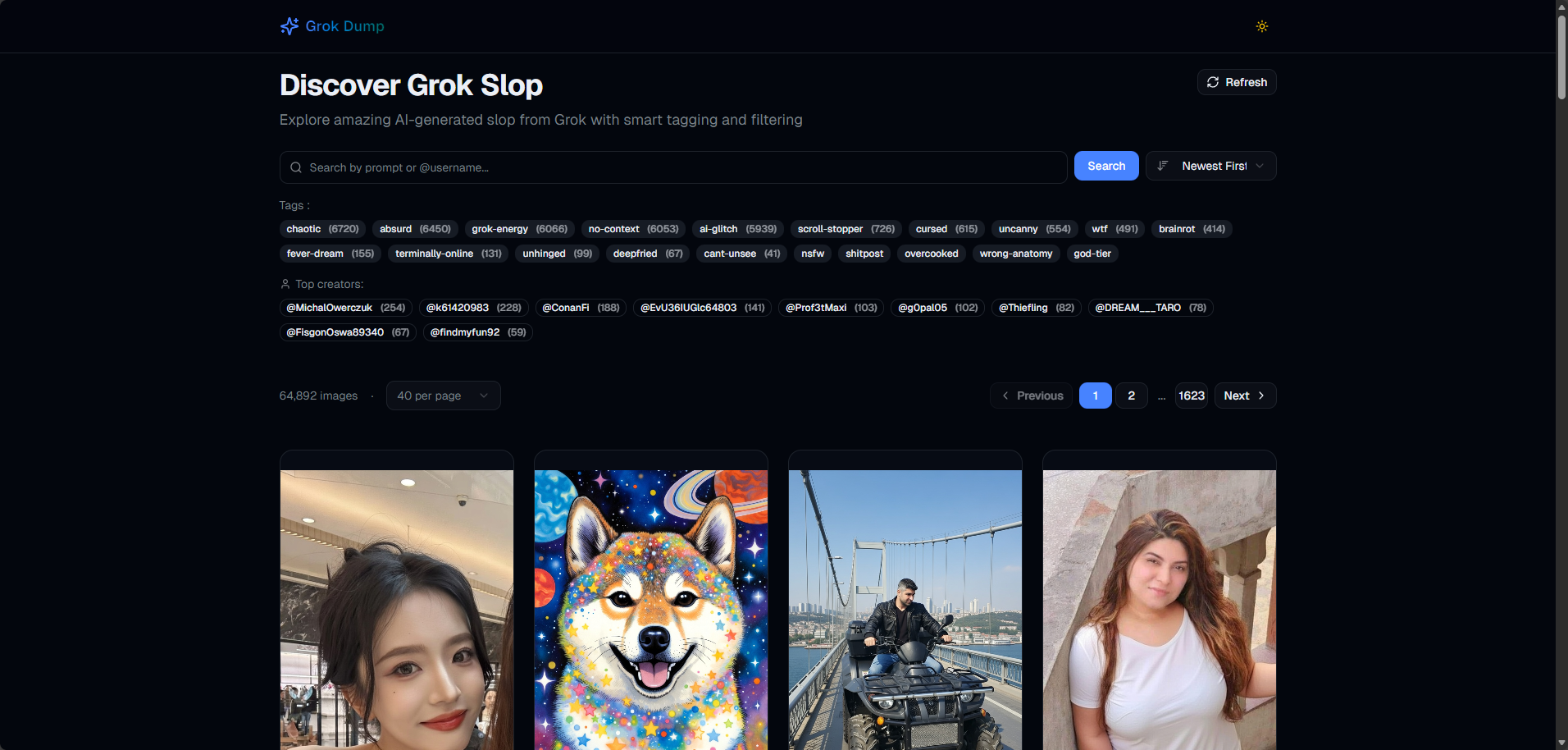 Grok Dump screenshot 1