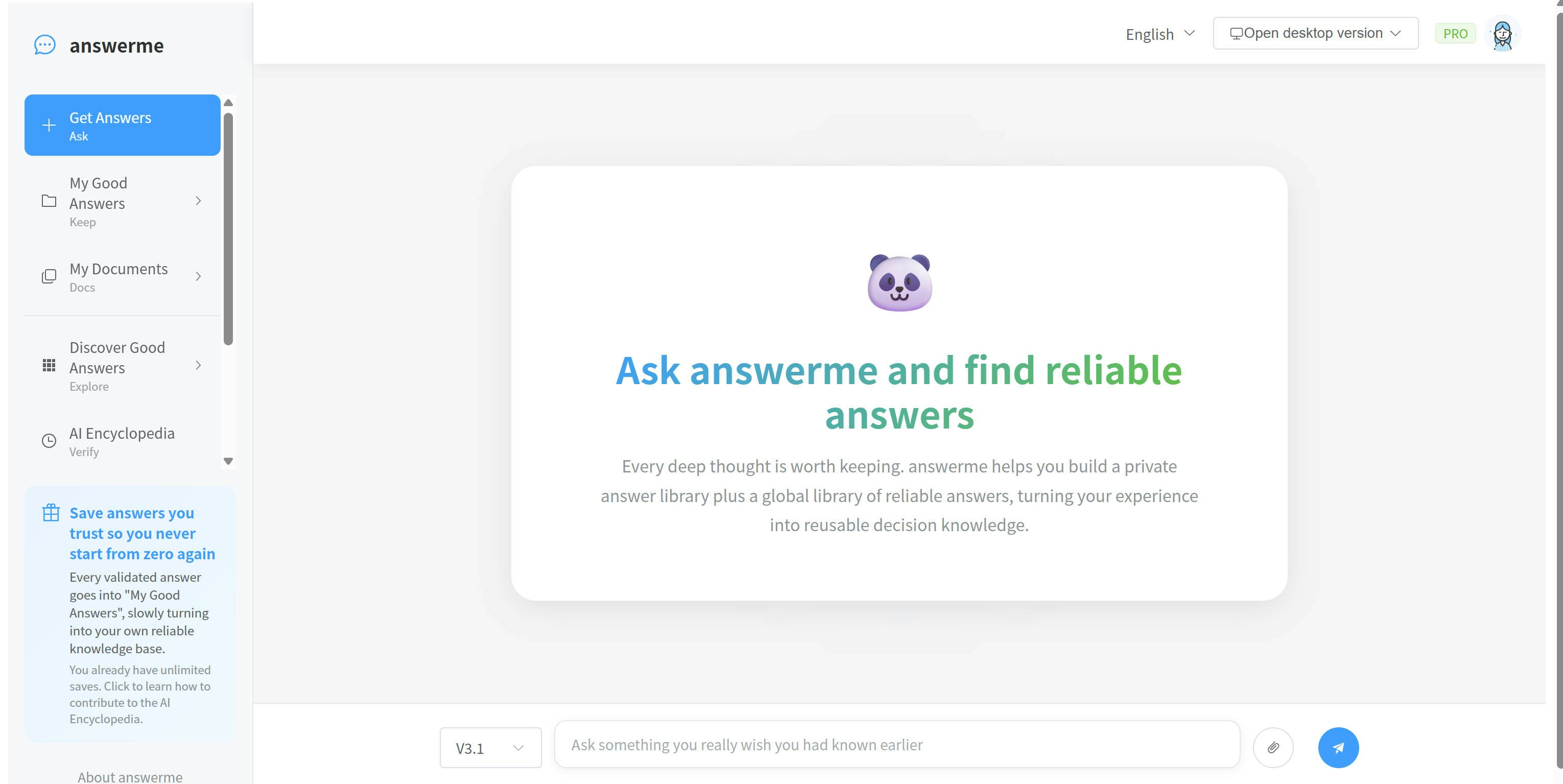 AnswerMe screenshot 1