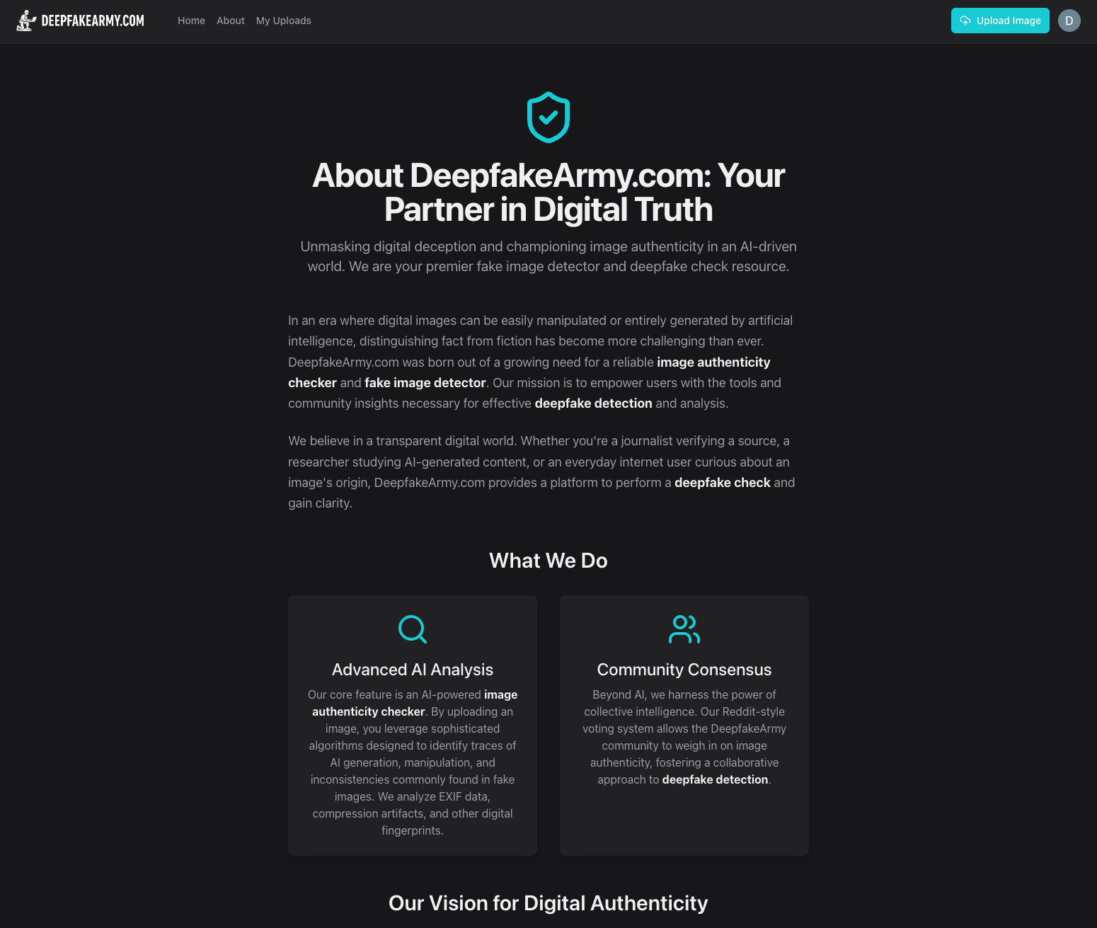 DeepfakeArmy.com screenshot 3