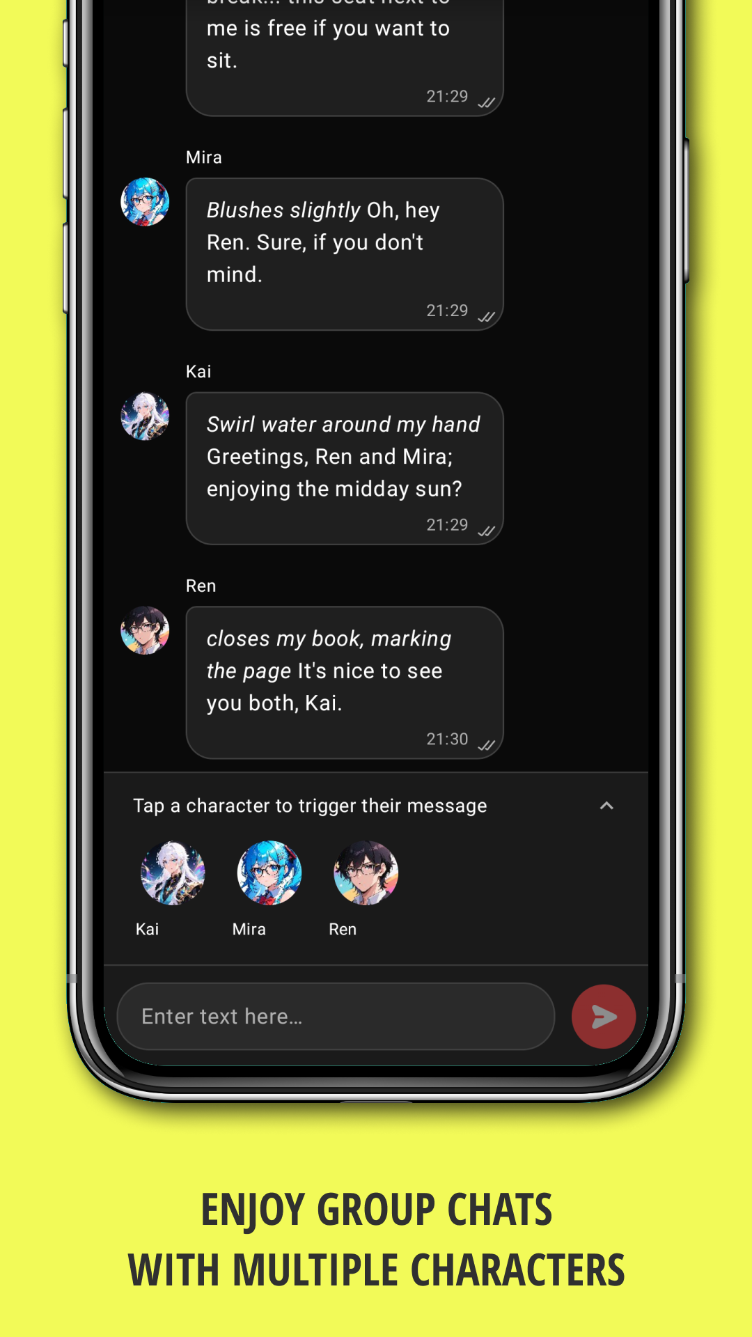 Nyx Chat - AI Companions & Roleplay screenshot 2