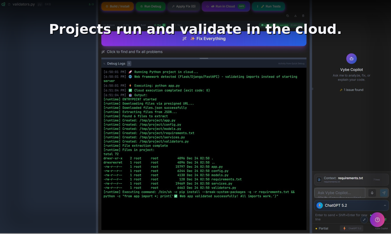 VybeCoder screenshot 6