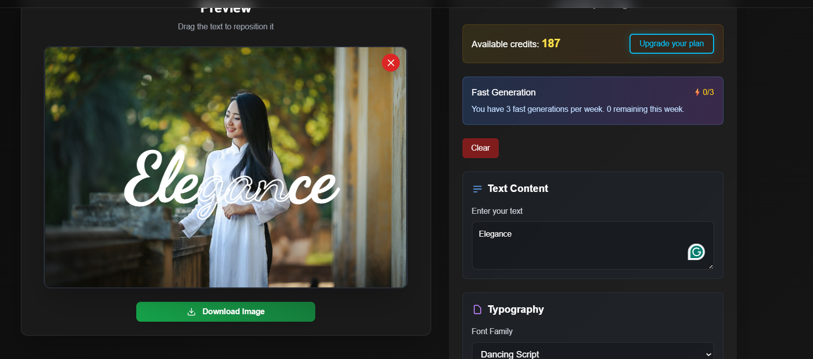 Text with Image screenshot 3