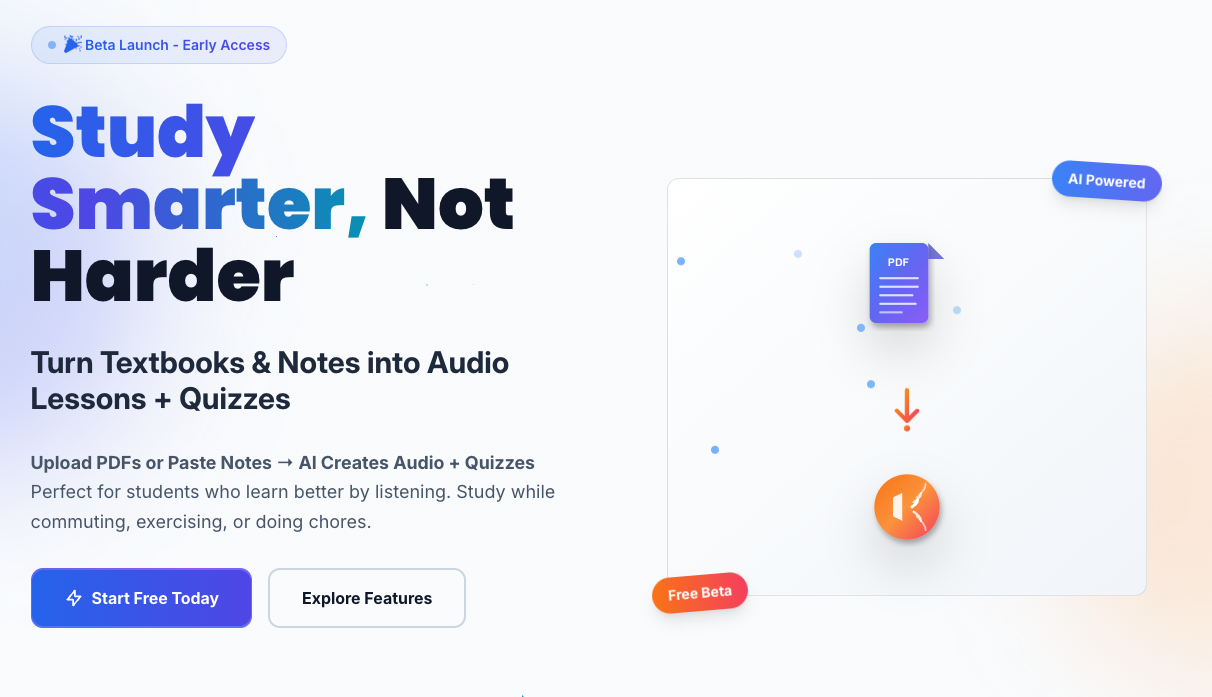 VoiceBrief.IO screenshot 1