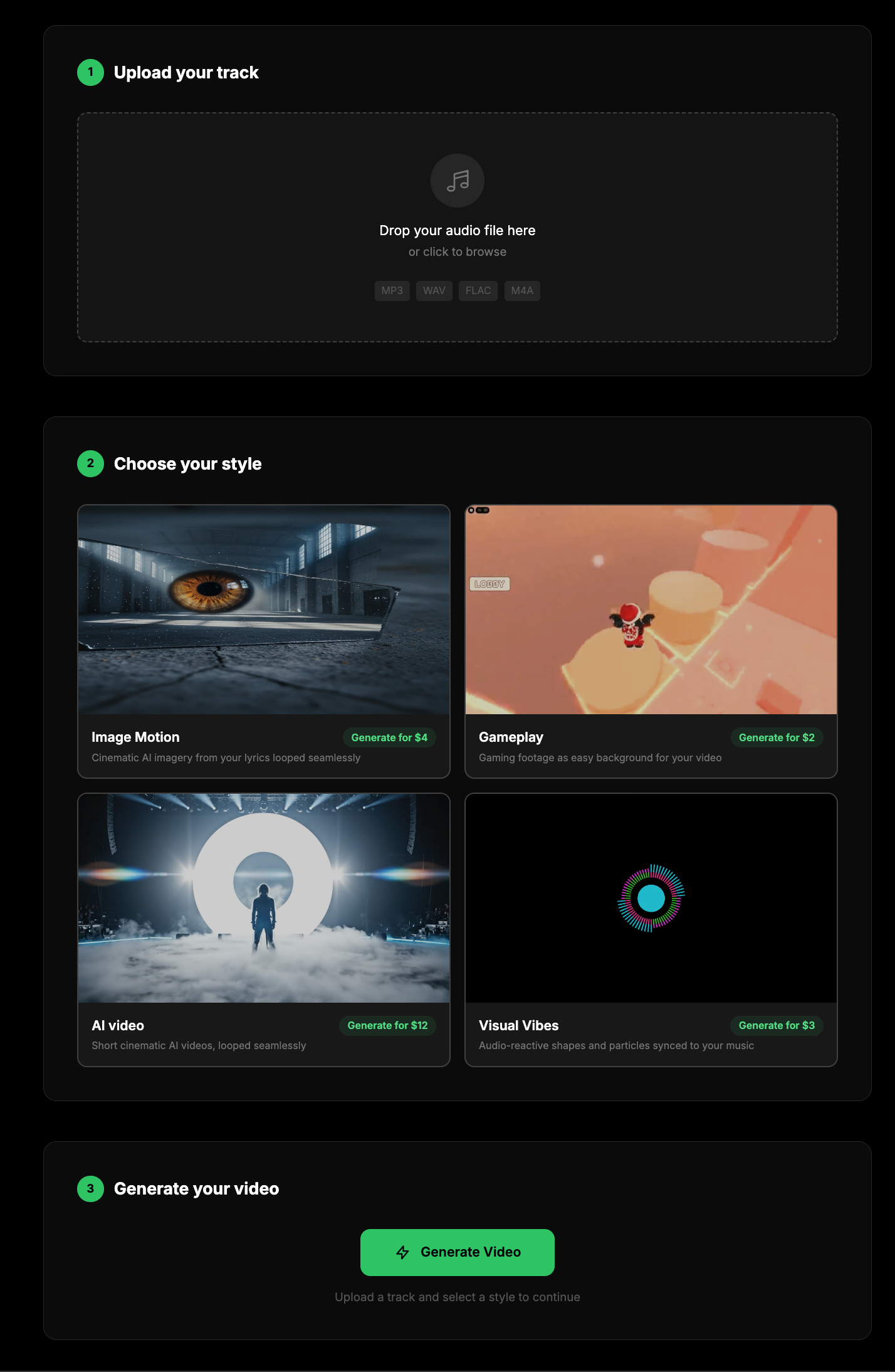 Music Video Generator screenshot 2