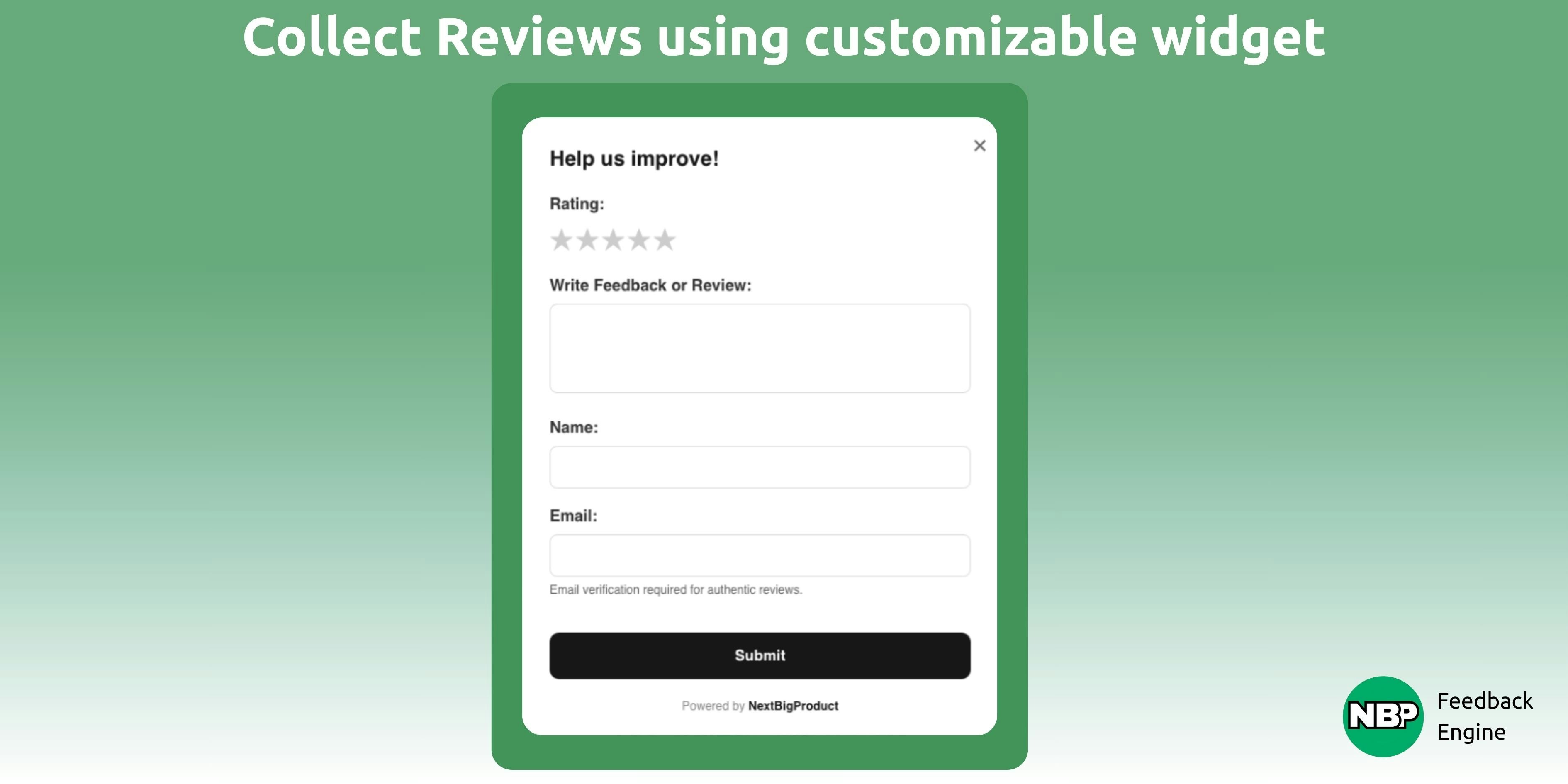 NBP Feedback Engine screenshot 1