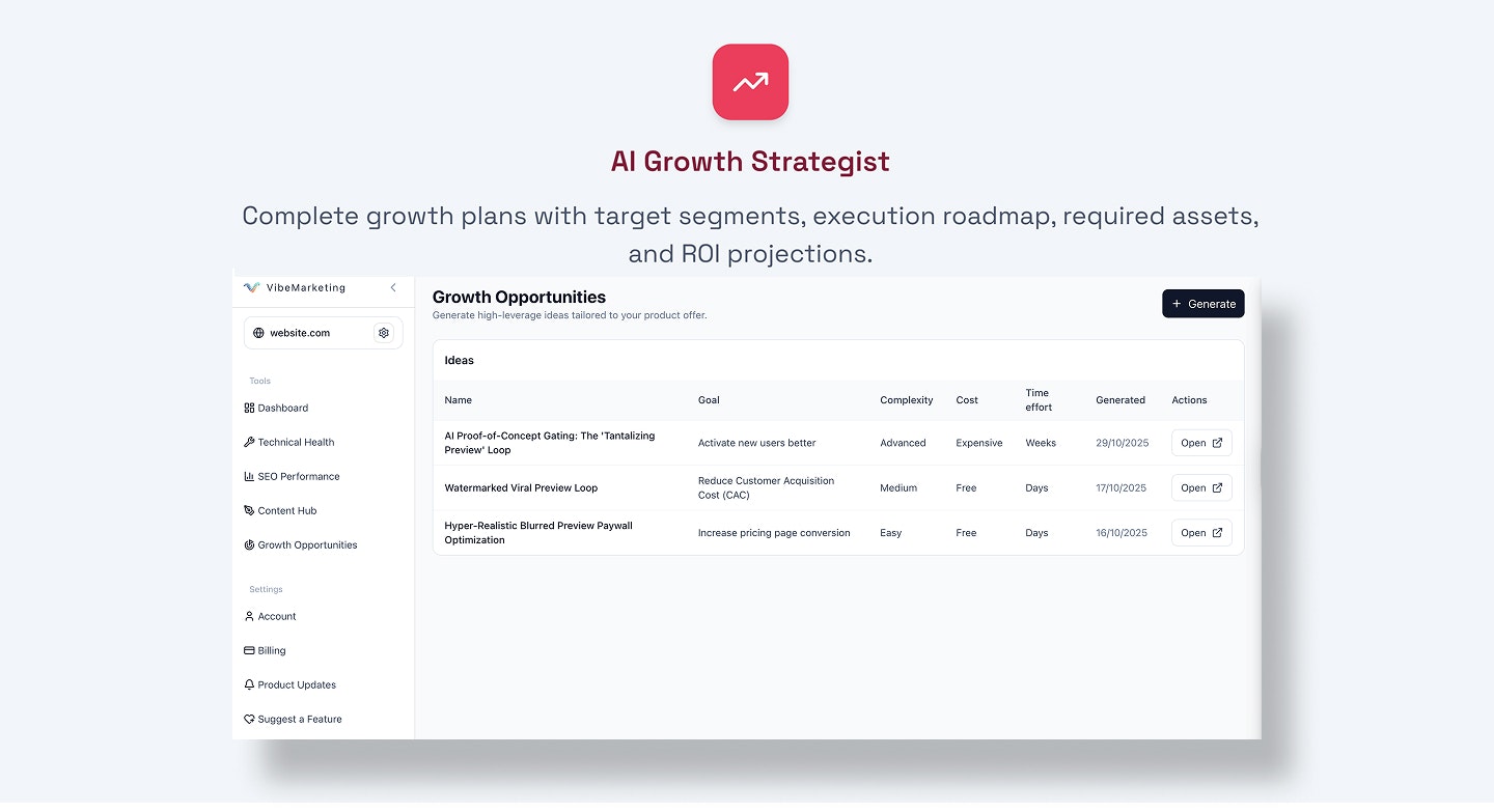 VibeMarketing screenshot 6