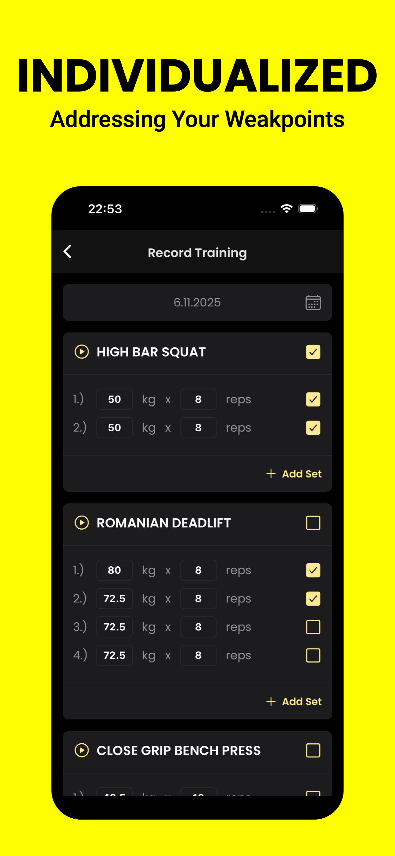 Powerliting AI Coach screenshot 2