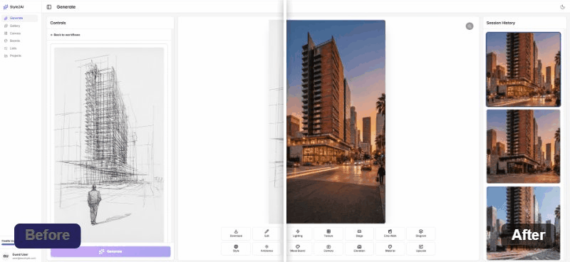 Style2ai - your ai copilot in design screenshot 3