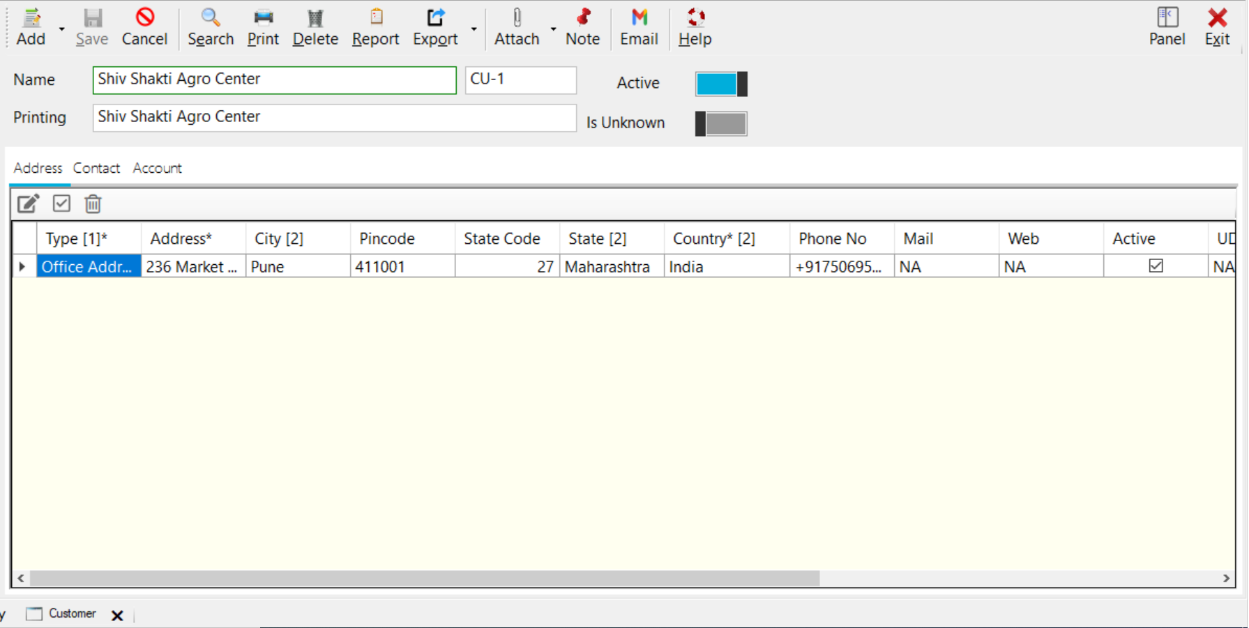 Spark ERP screenshot 1