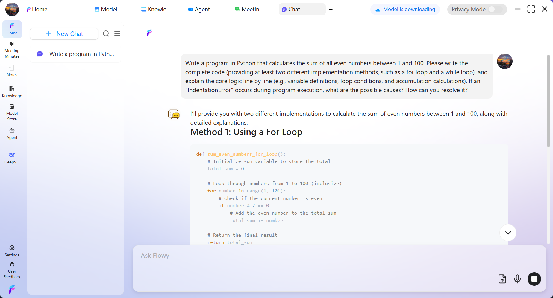 FlowyAIPC screenshot 5