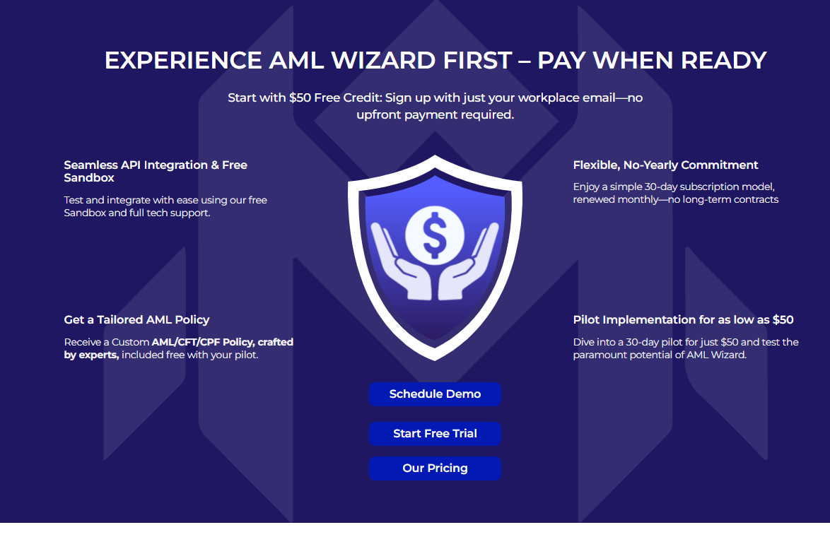 AML Wizard screenshot 2