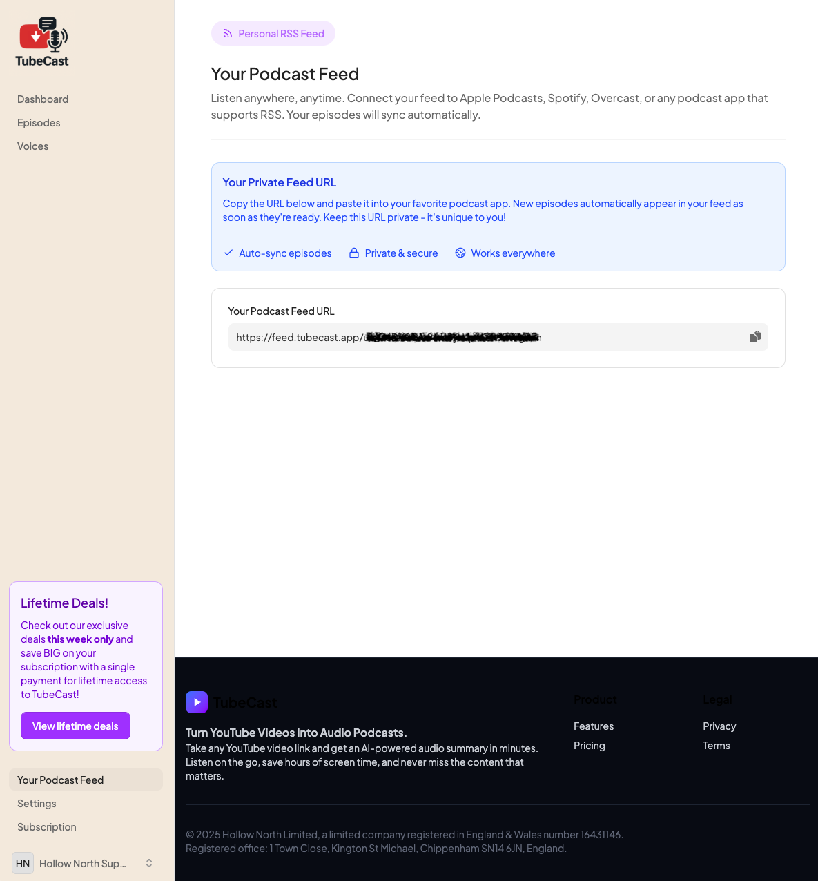 TubeCast screenshot 5