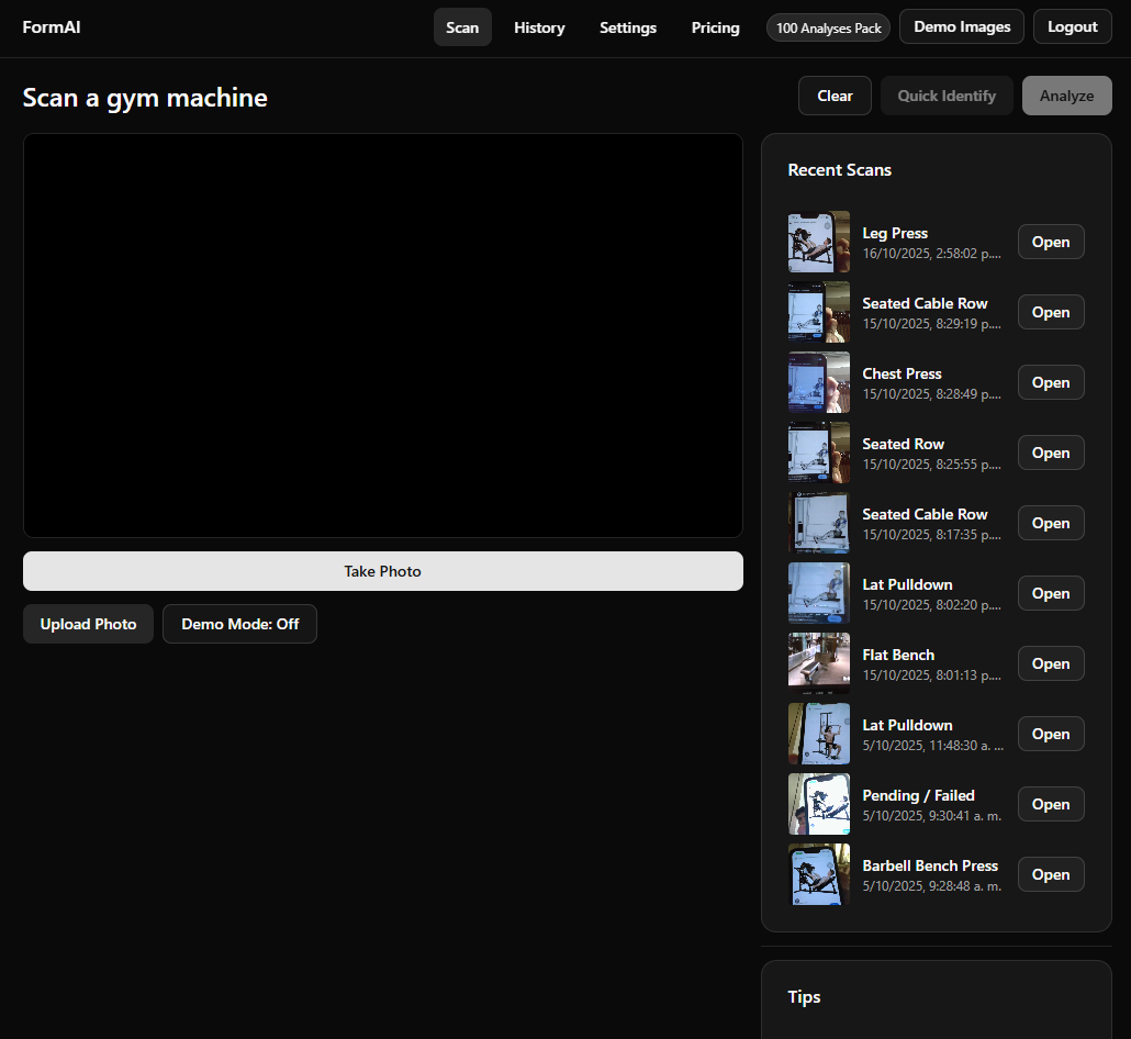 FormAI screenshot 1
