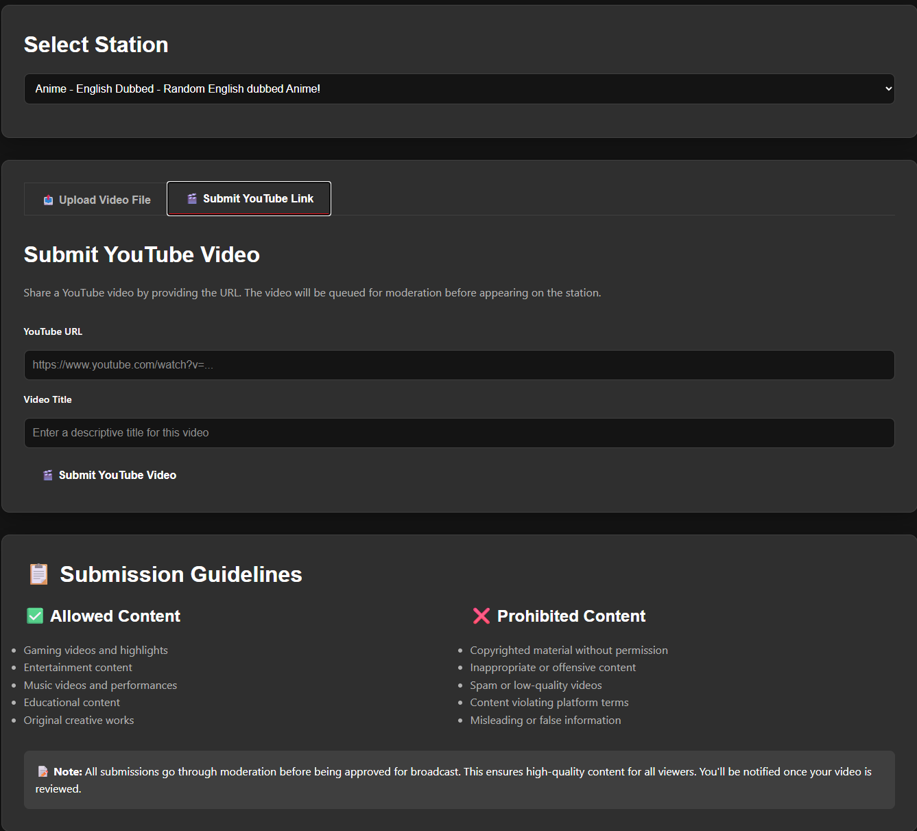 StreamHub screenshot 2