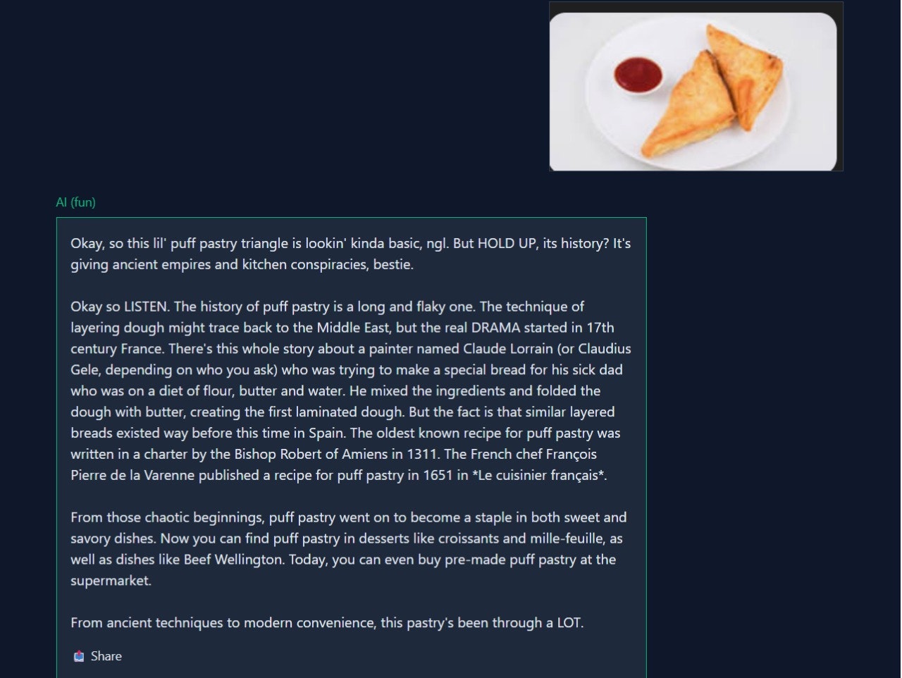 Foodfact AI screenshot 3