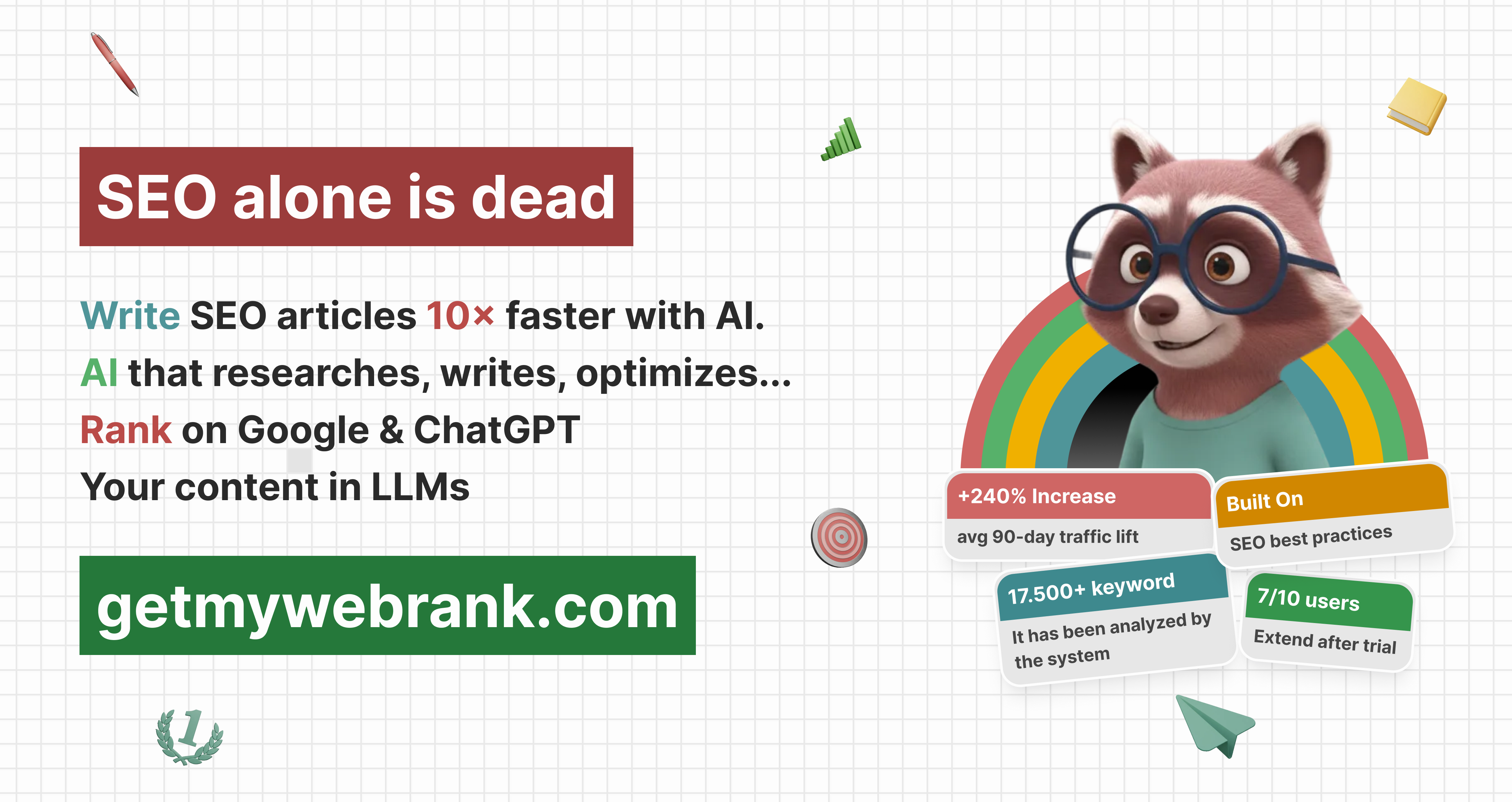 GetMyWebRank - SEO Autopilot screenshot 1