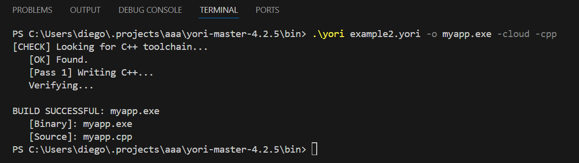 Yori: AI-Powered Polyglot Code Compiler  screenshot 5