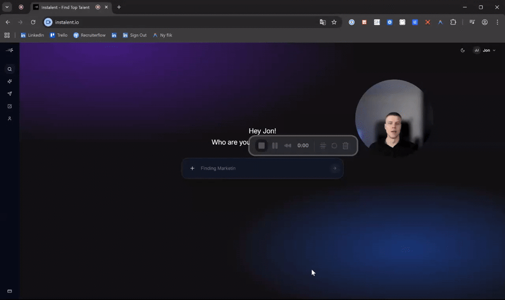 Instalent screenshot 1