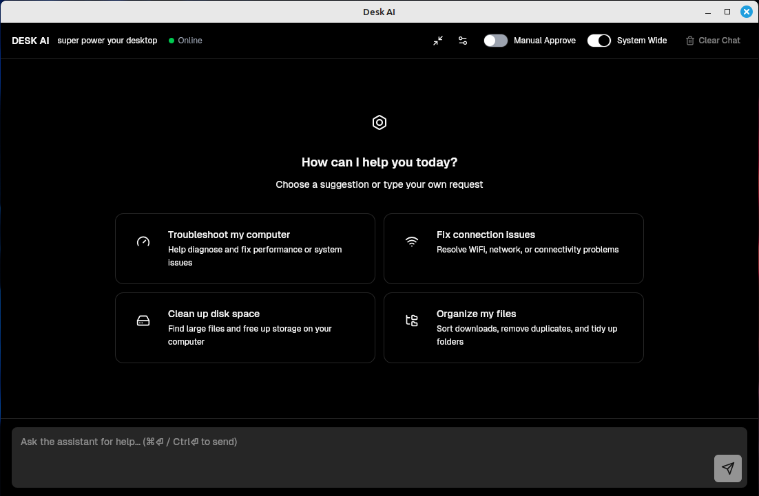 DESK AI screenshot 1