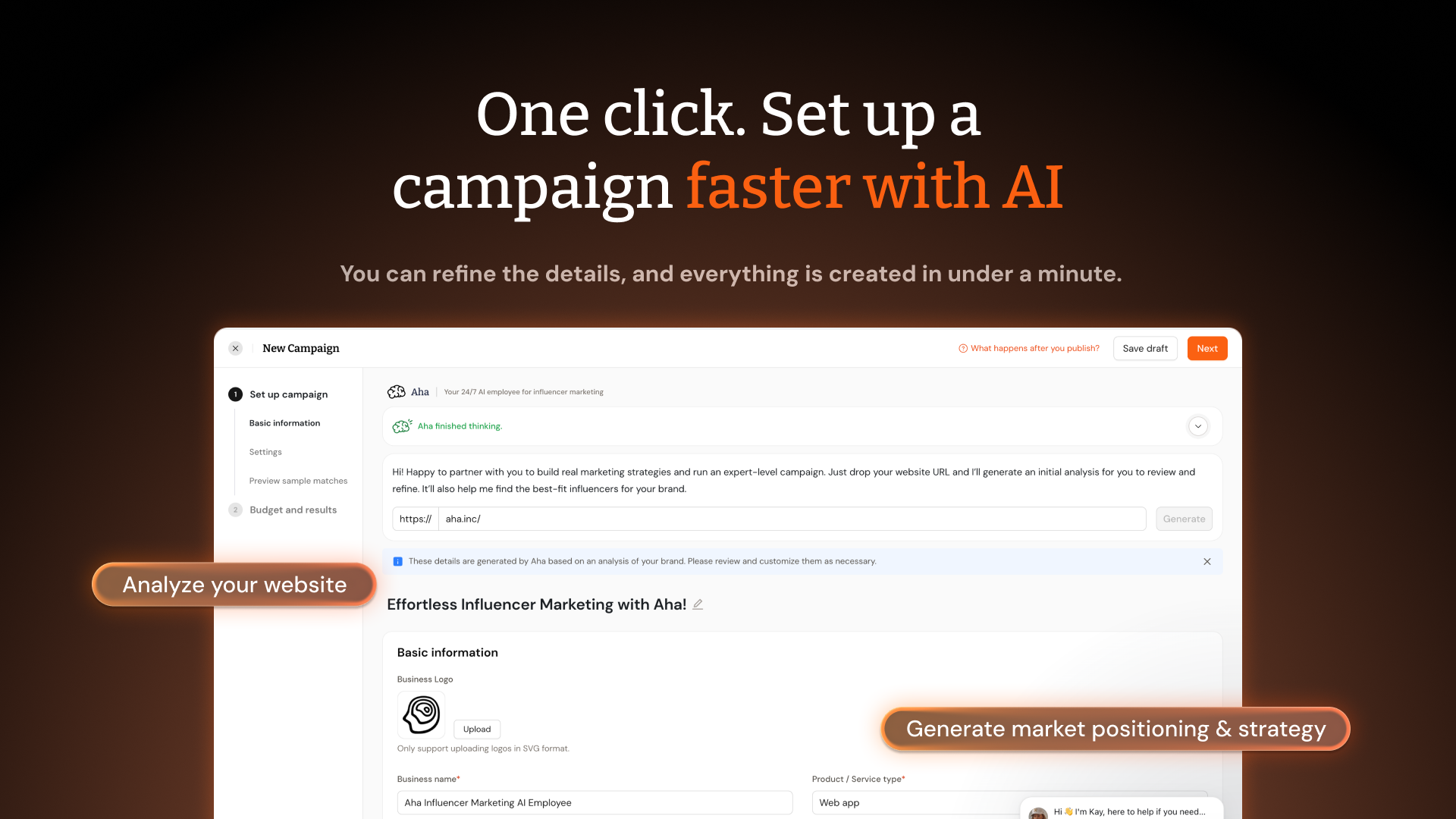 Aha 2.0 screenshot 2