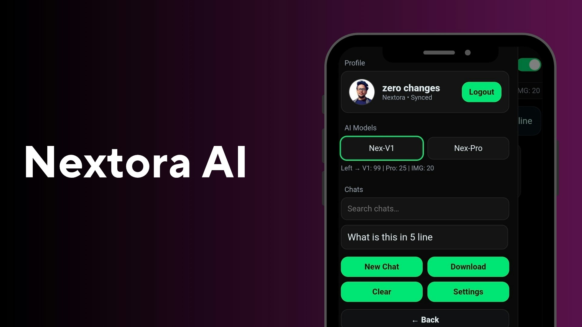 Nextora AI screenshot 1