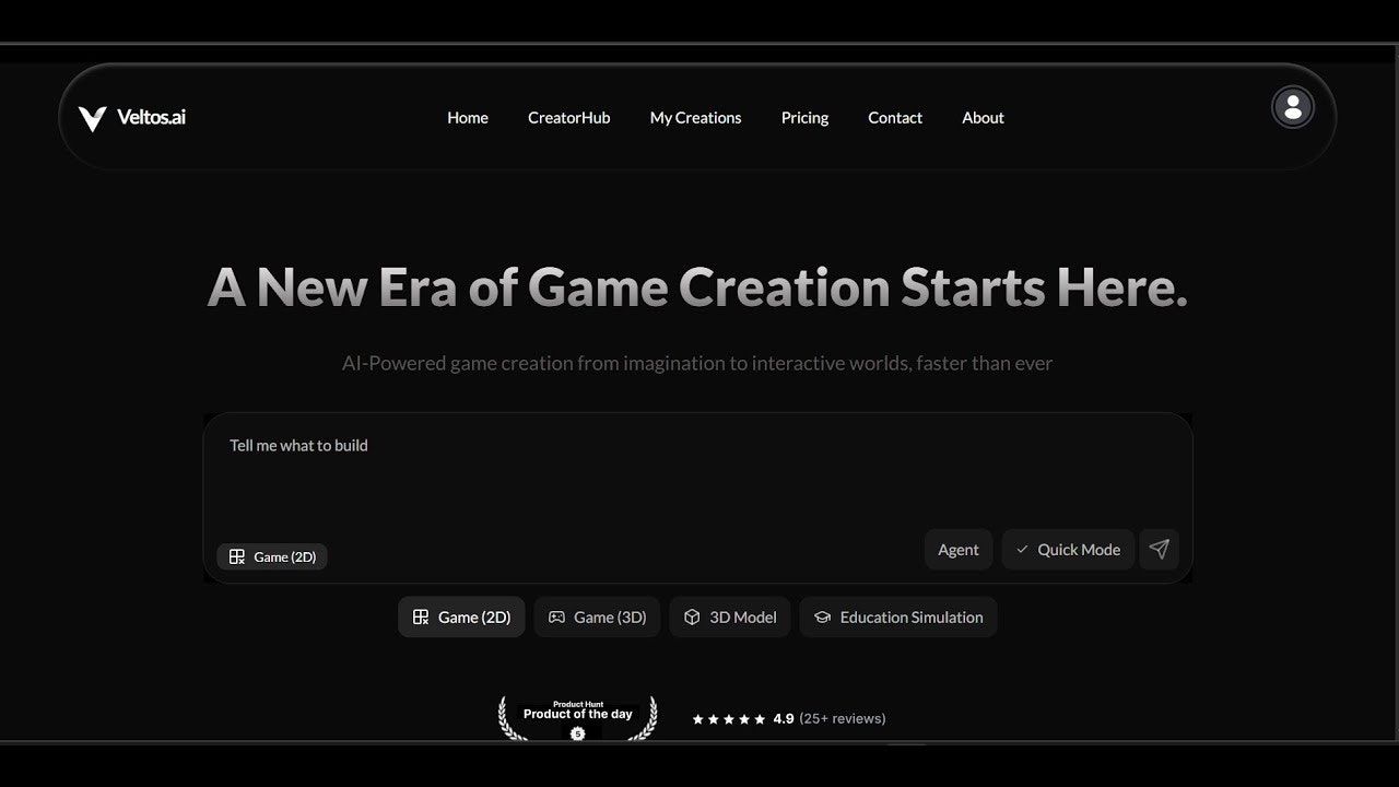 Veltos.ai 2.0 (AI game generator) screenshot 6