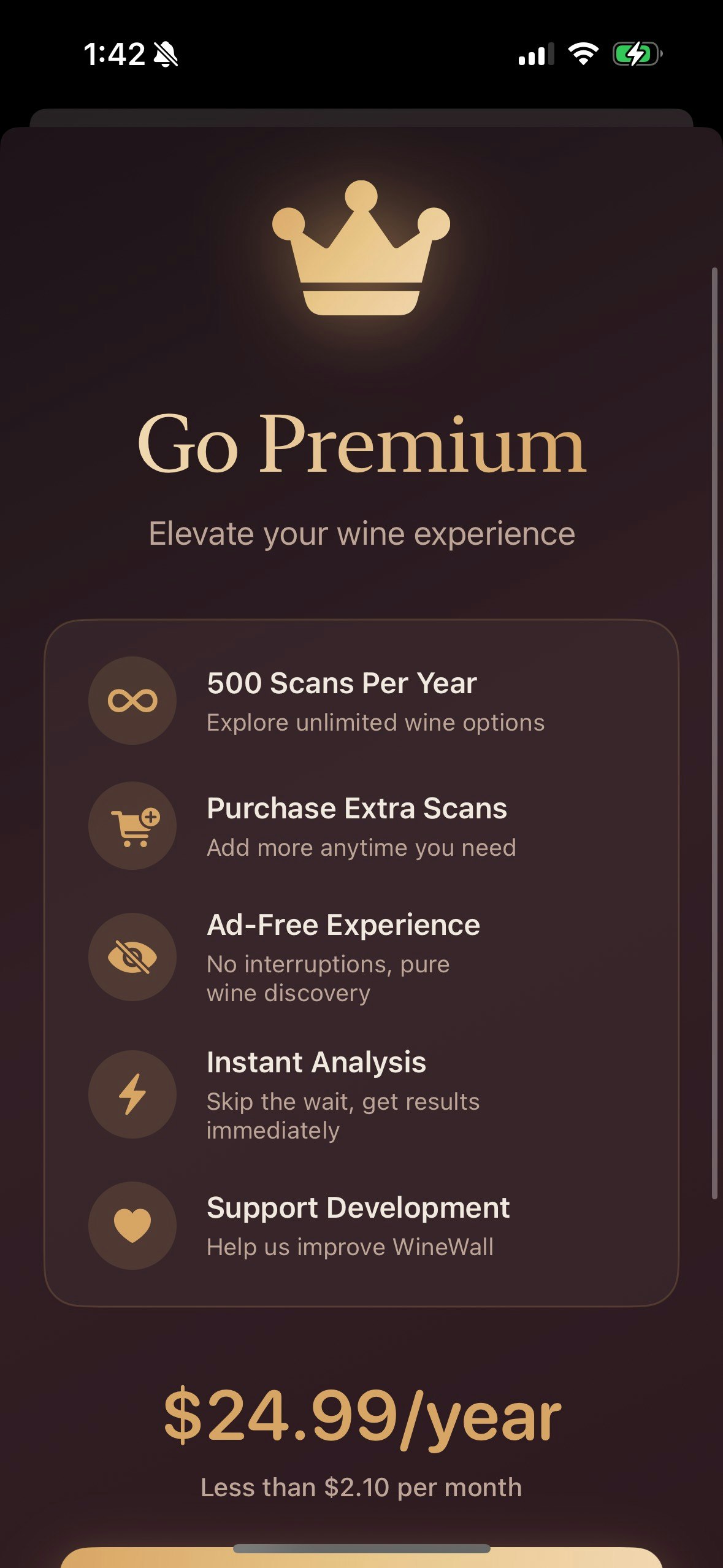 WineWall screenshot 2