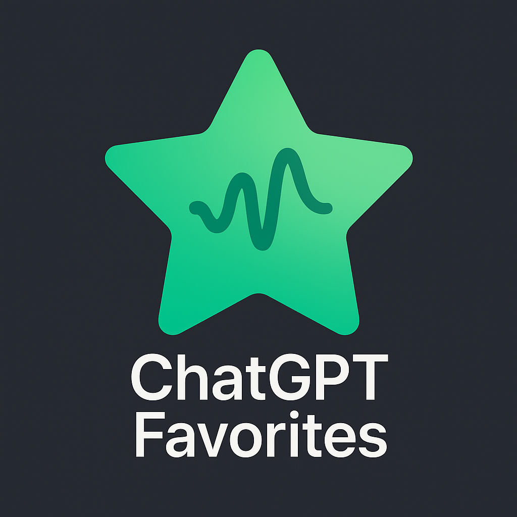 ChatGPT favorites screenshot 1