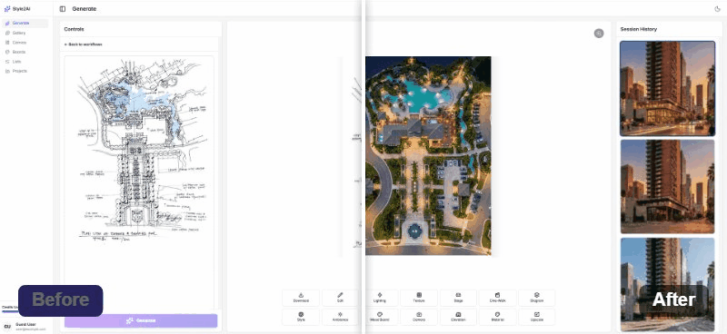 Style2ai - your ai copilot in design screenshot 1