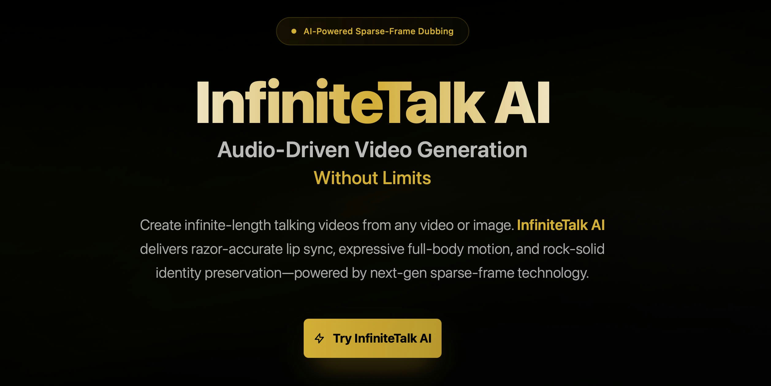 Meigen Infinite Talk AI Generator screenshot 2