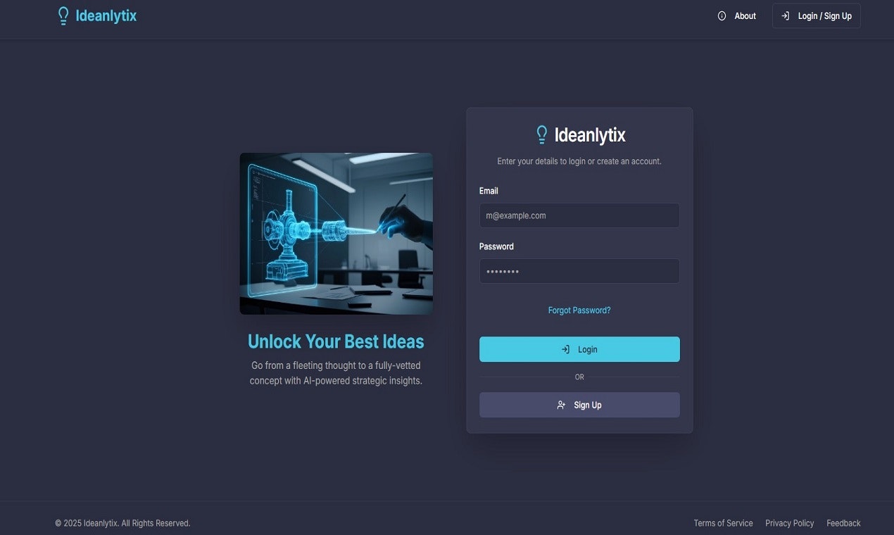 Ideanlytix – AI-Powered Idea to Strategy screenshot 2