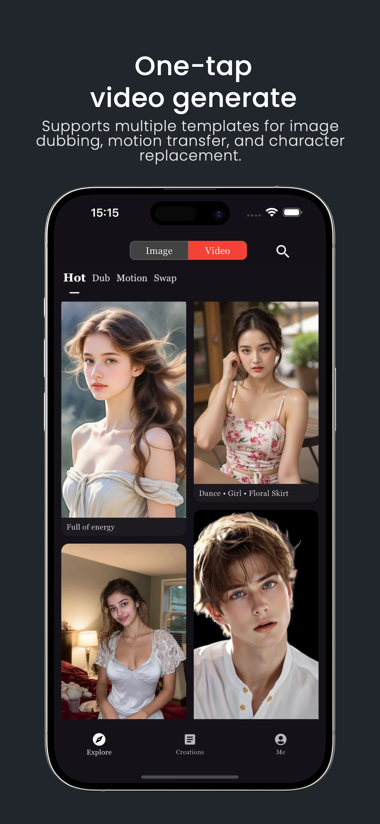 Vibe Imagine:AI Art Image to Video Maker screenshot 3