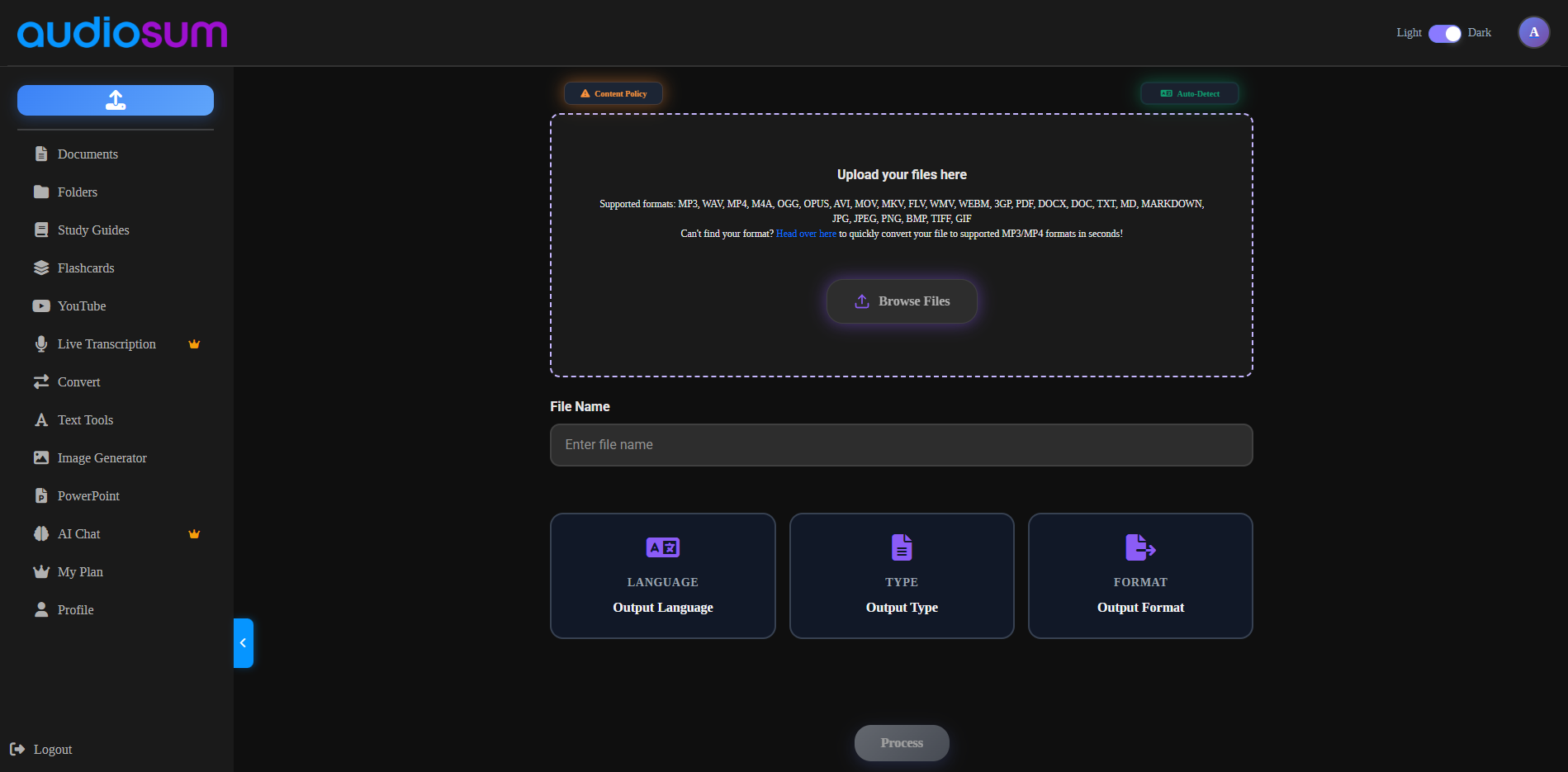 Audiosum screenshot 4