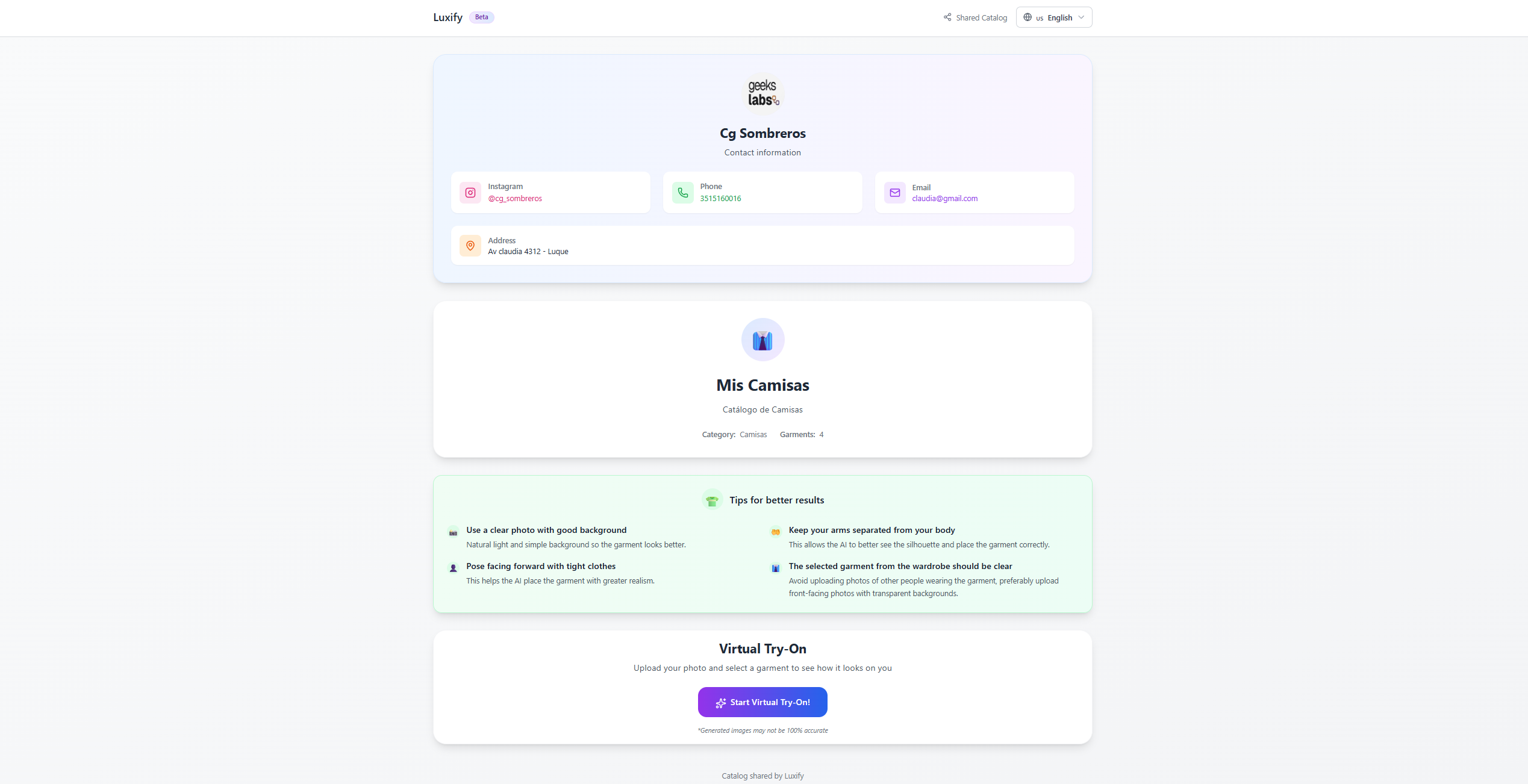 Luxify screenshot 6