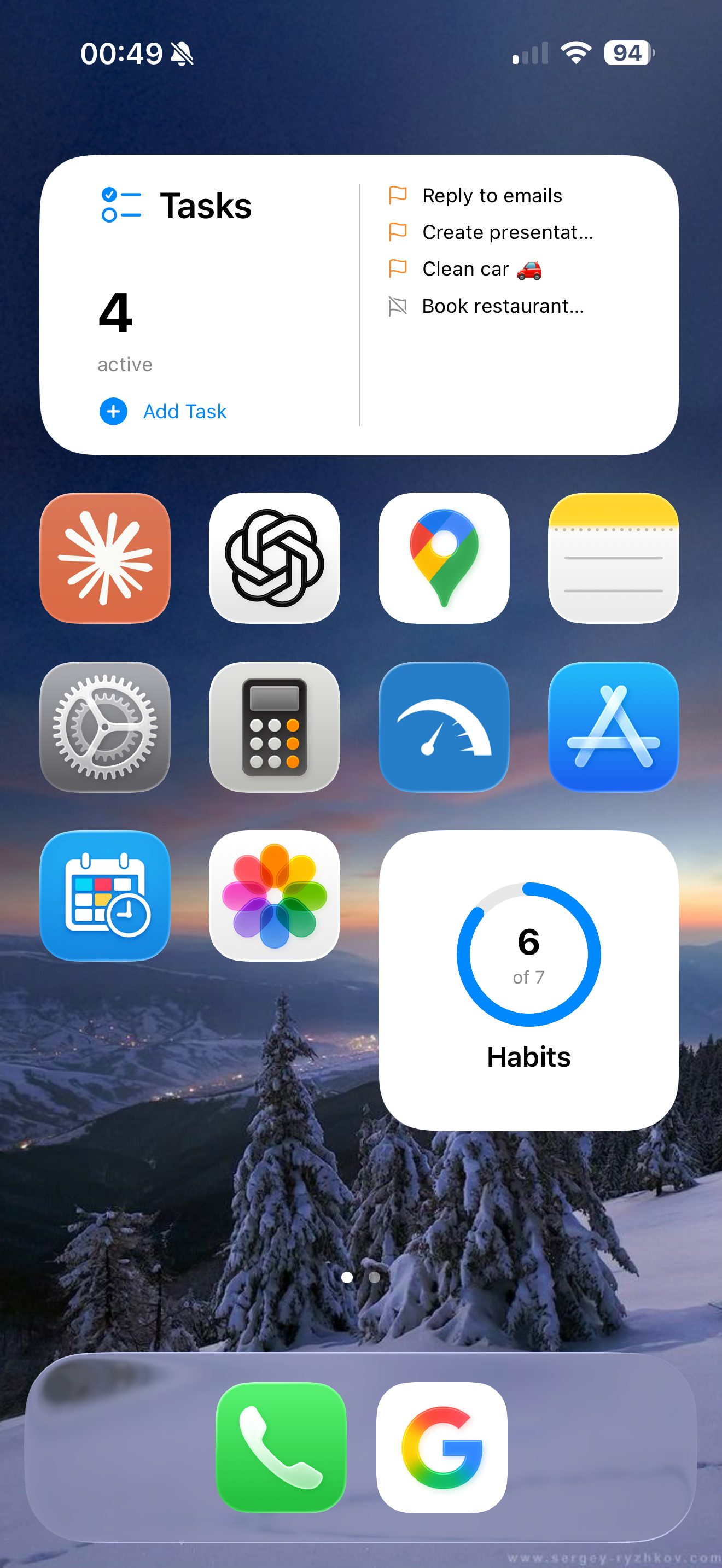 Planwise screenshot 8