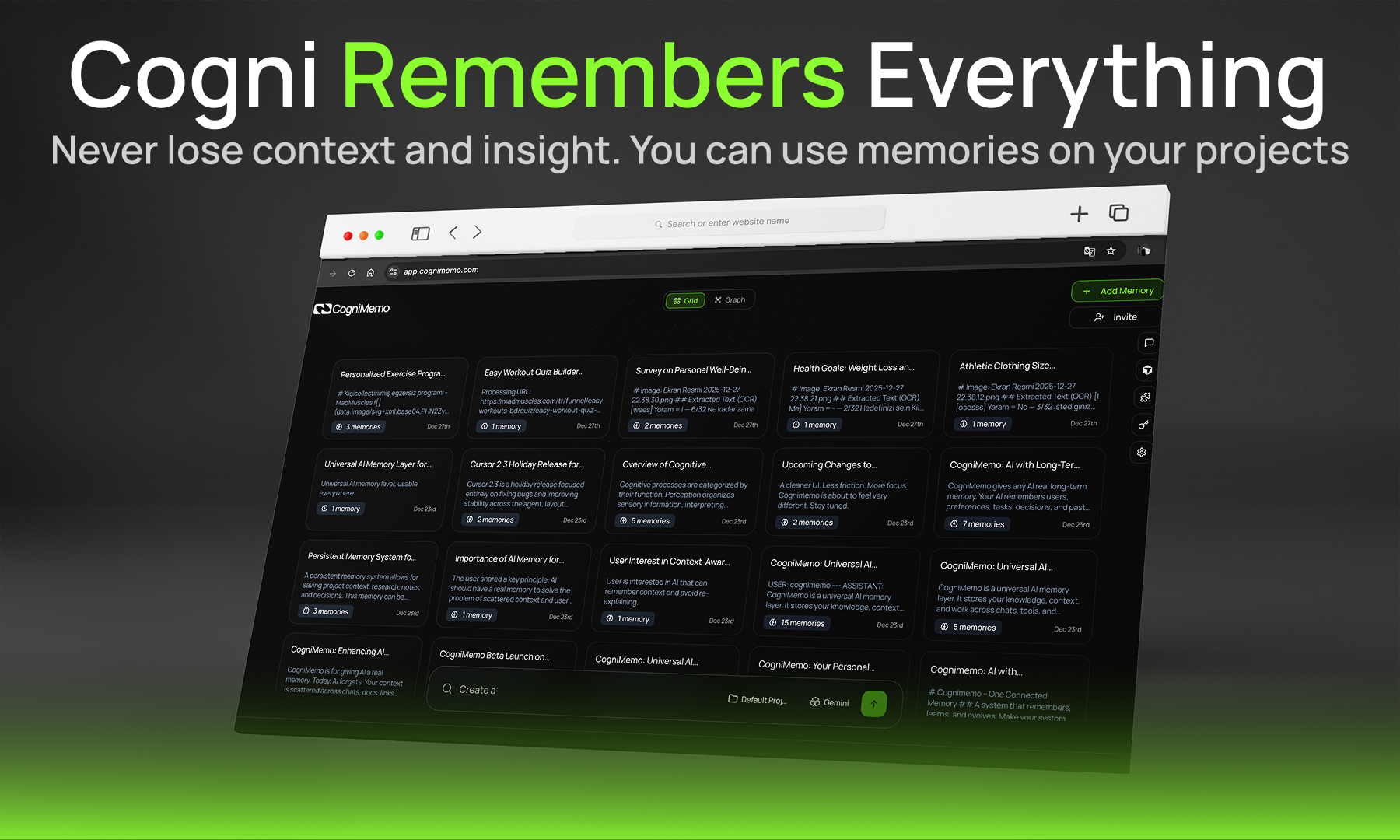 CogniMemo Extension screenshot 8