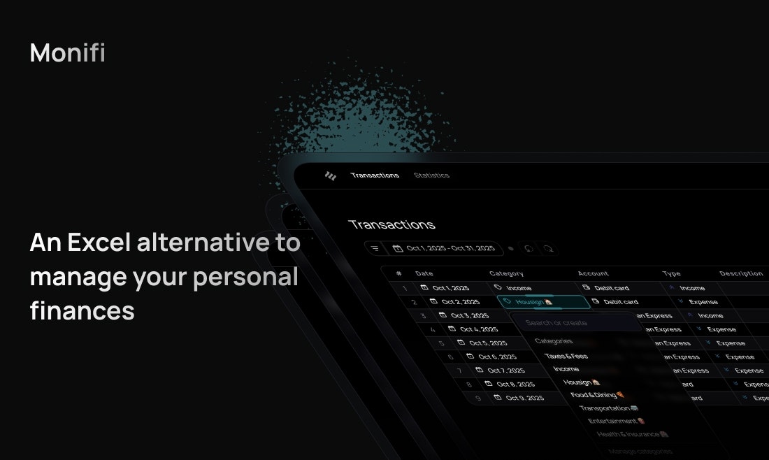 Monifi screenshot 1