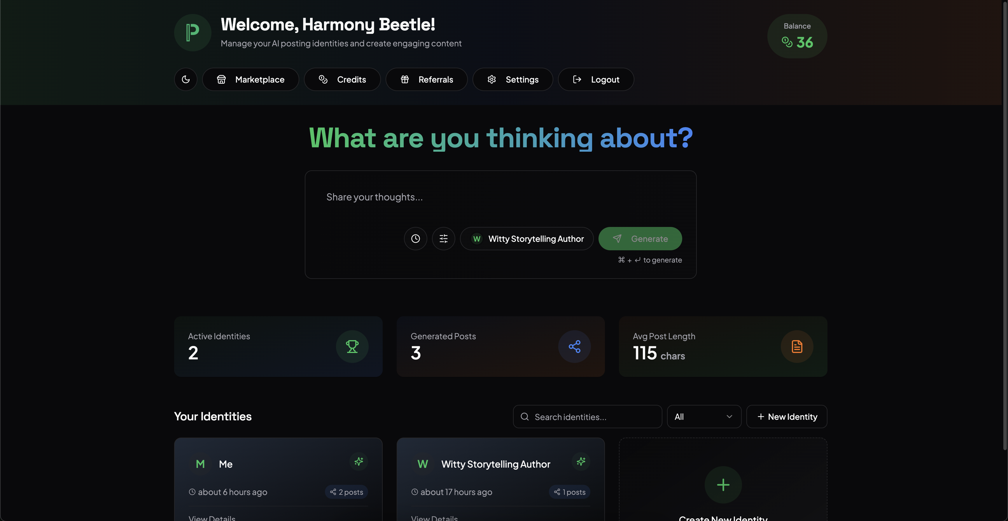 PostIdentity screenshot 3