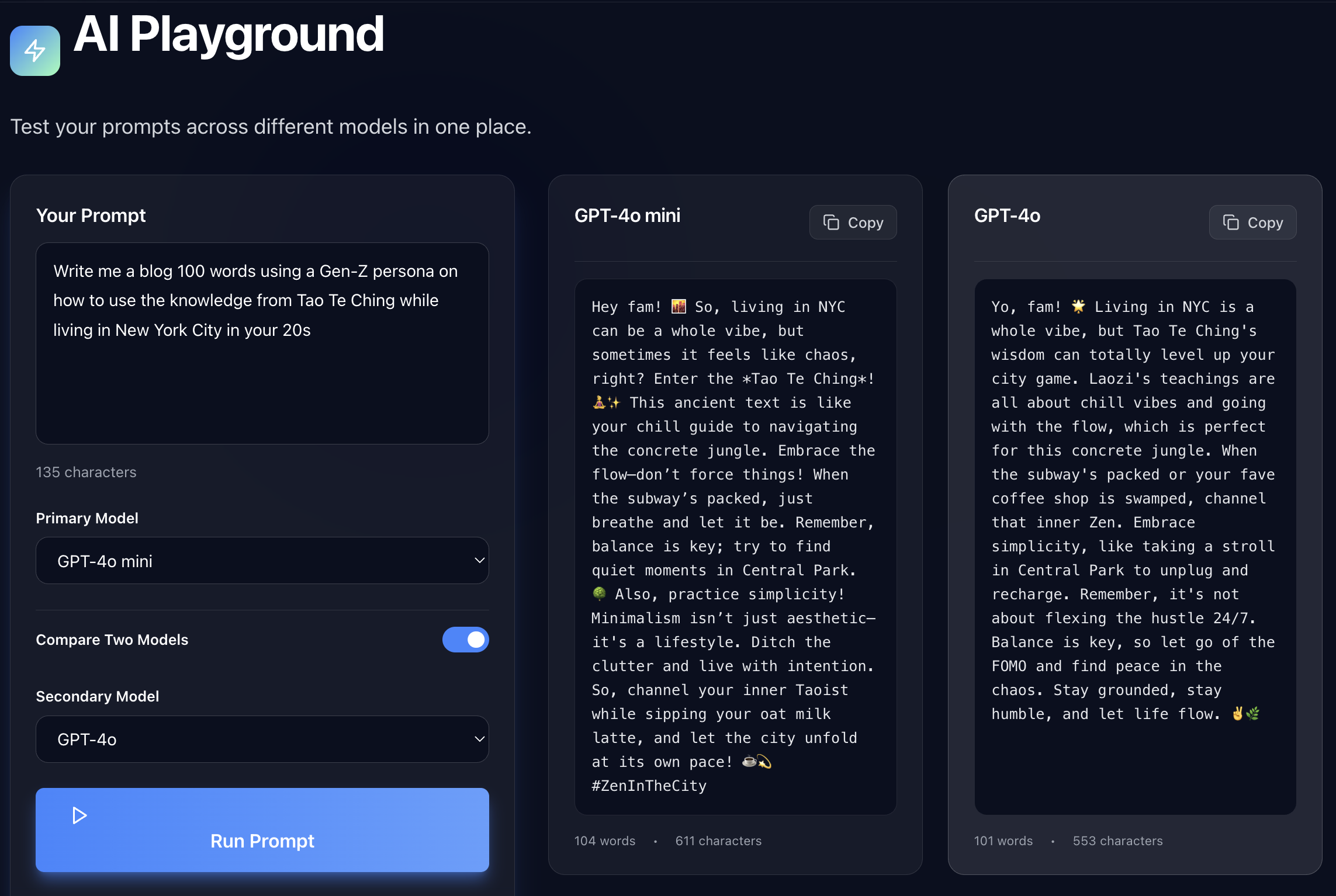 Promptcademy  screenshot 2