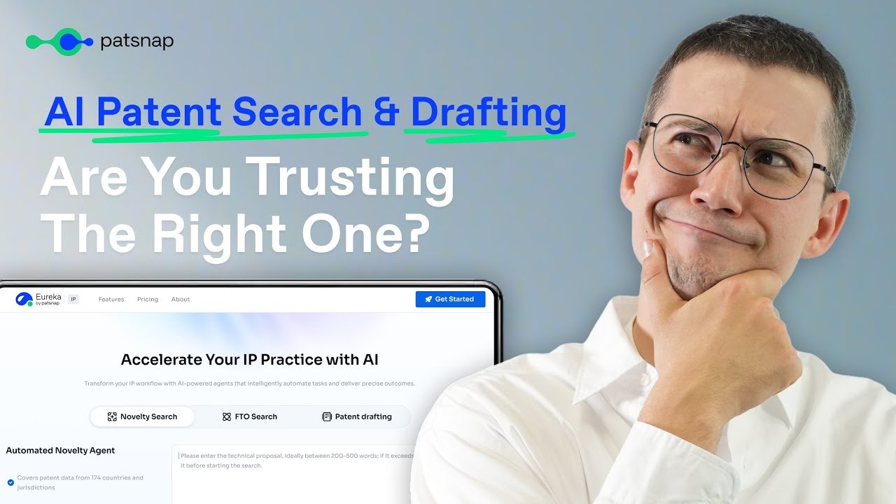 Patsnap Eureka IP screenshot 1