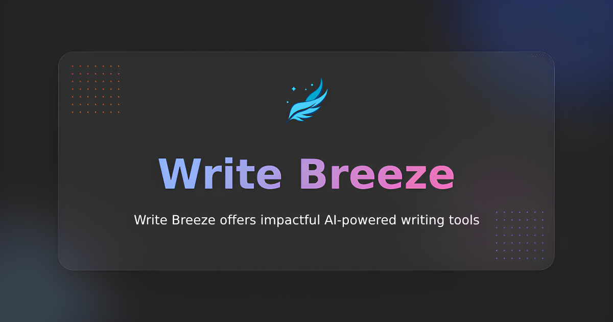 Write Breeze screenshot 6