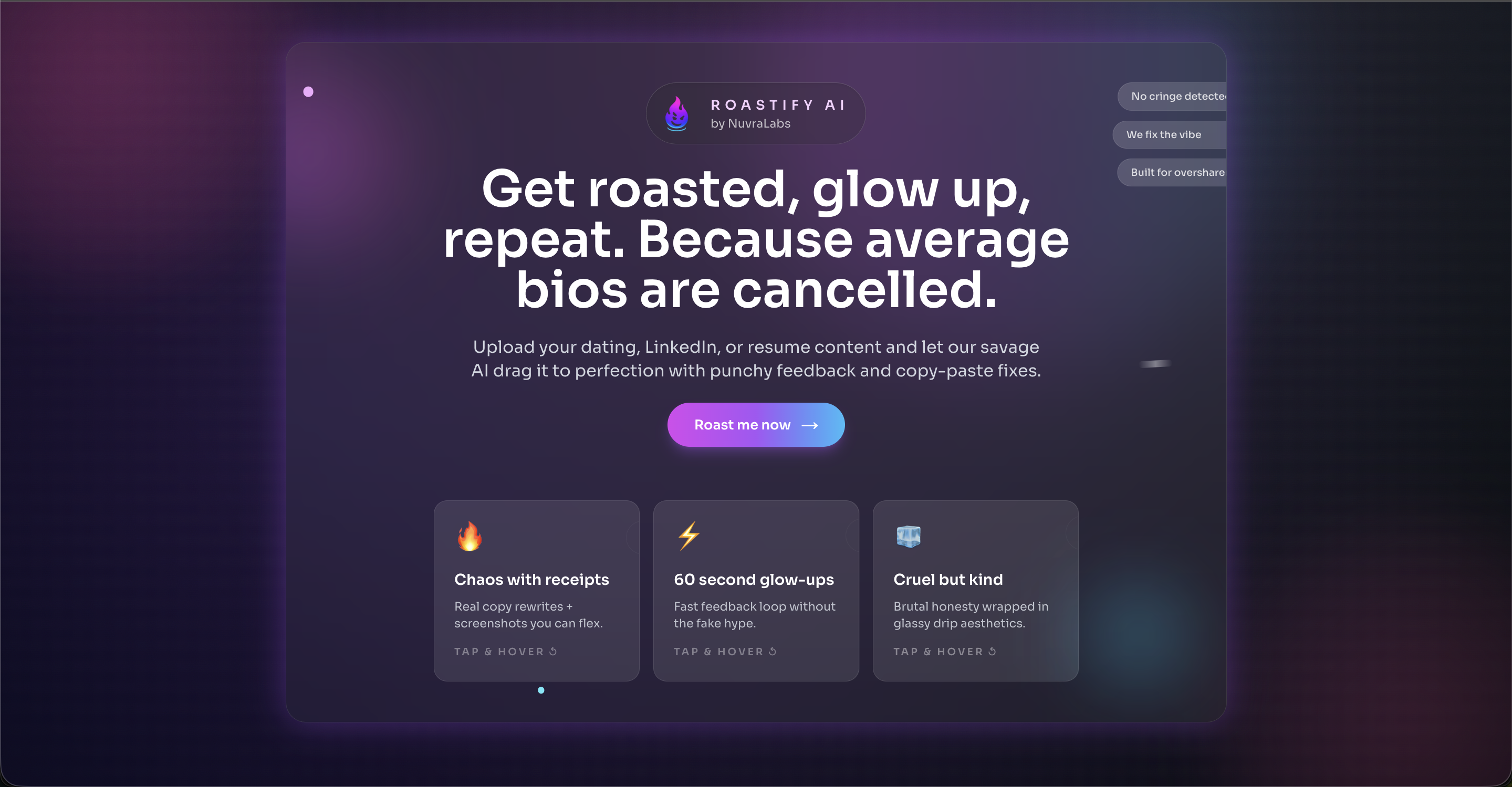 Roastify  screenshot 1