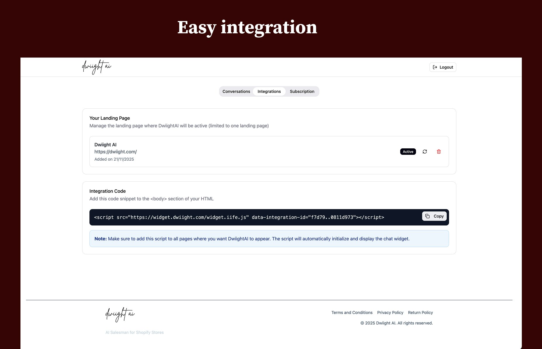 Dwiight AI screenshot 4