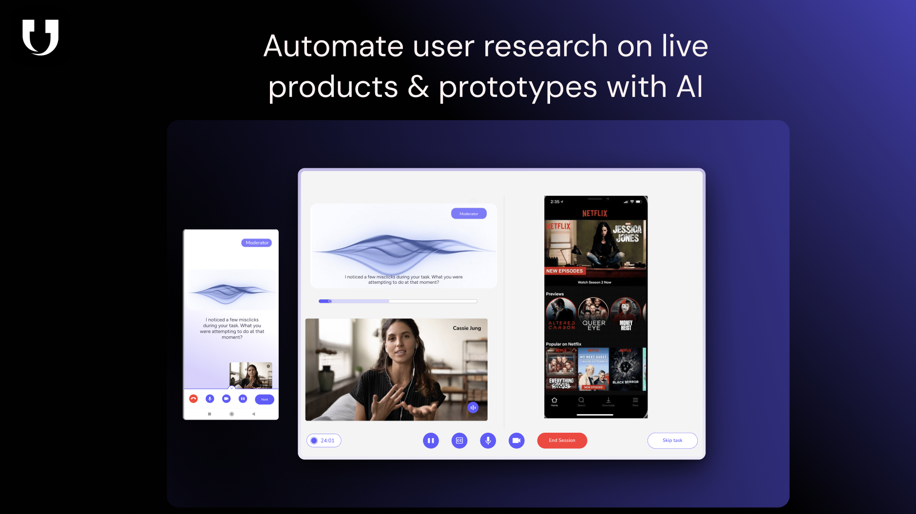 Userology AI screenshot