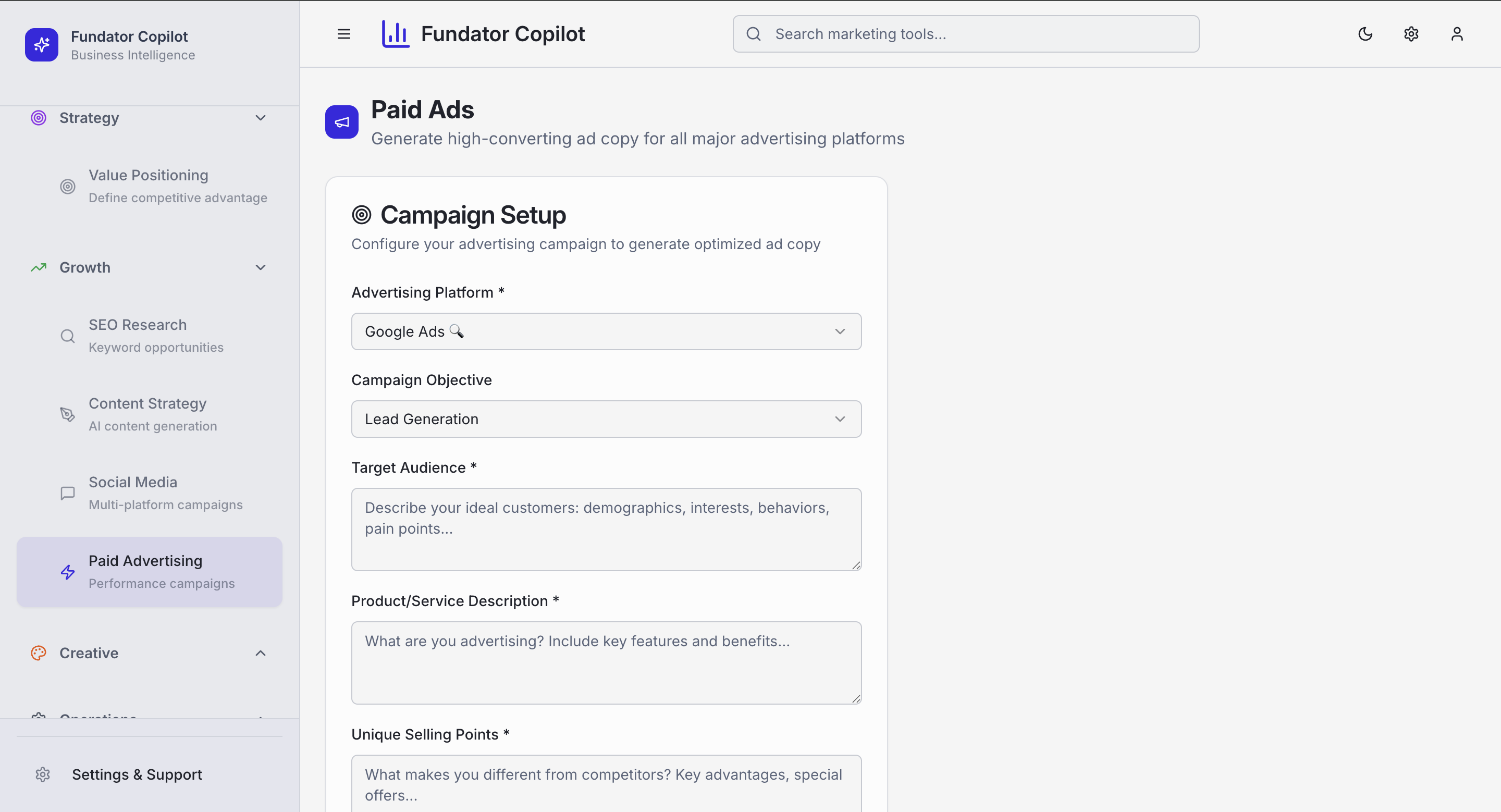 Fundator Copilot screenshot 11