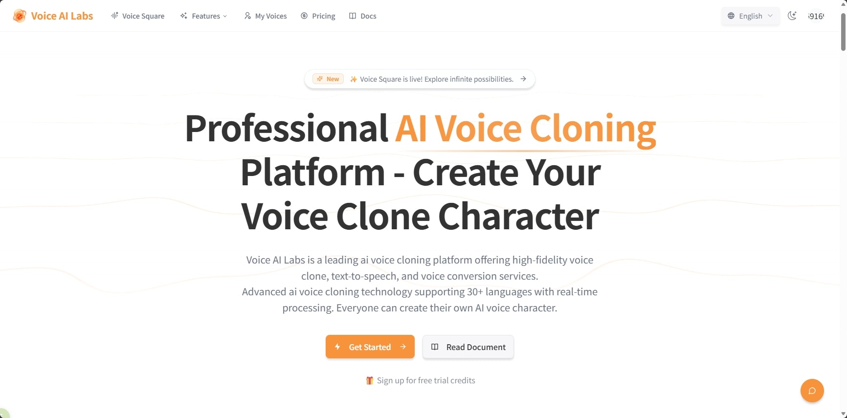 VoiceAILabs screenshot 1