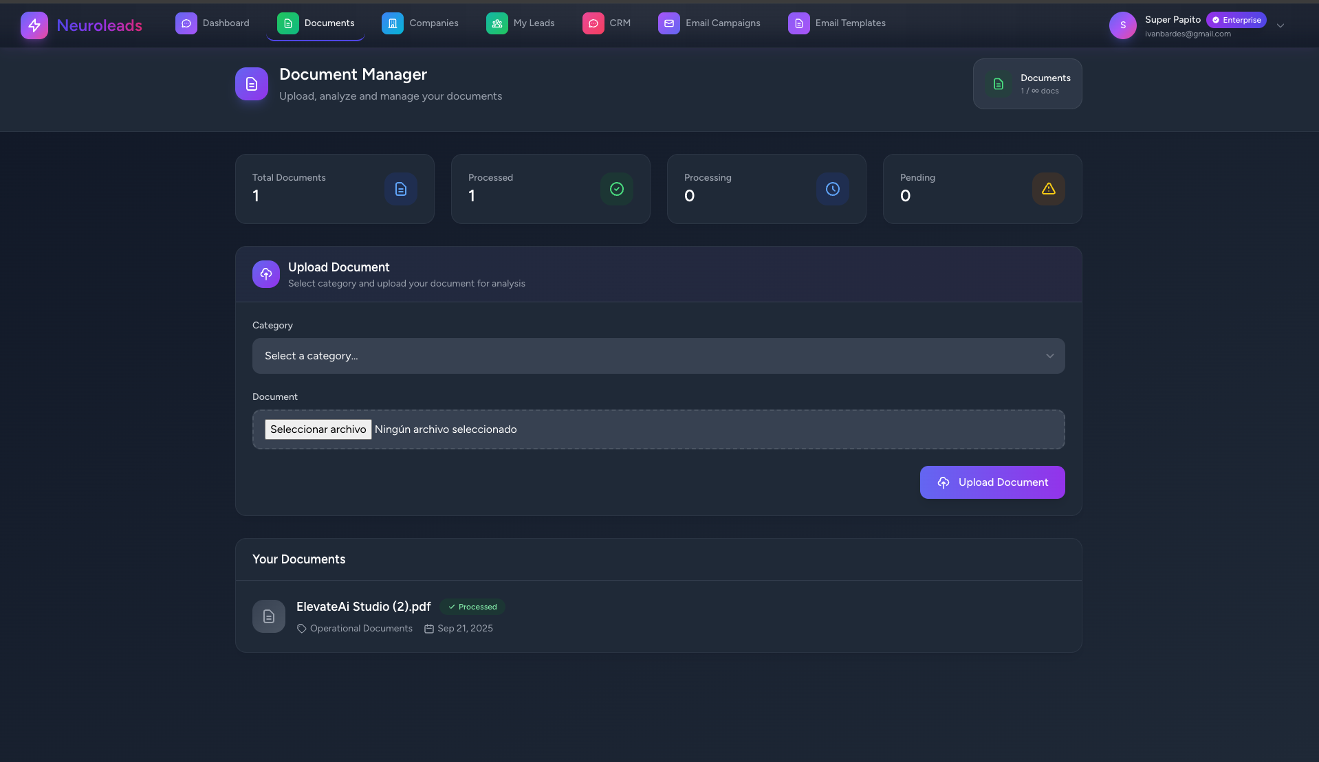 Neuroleads screenshot 4