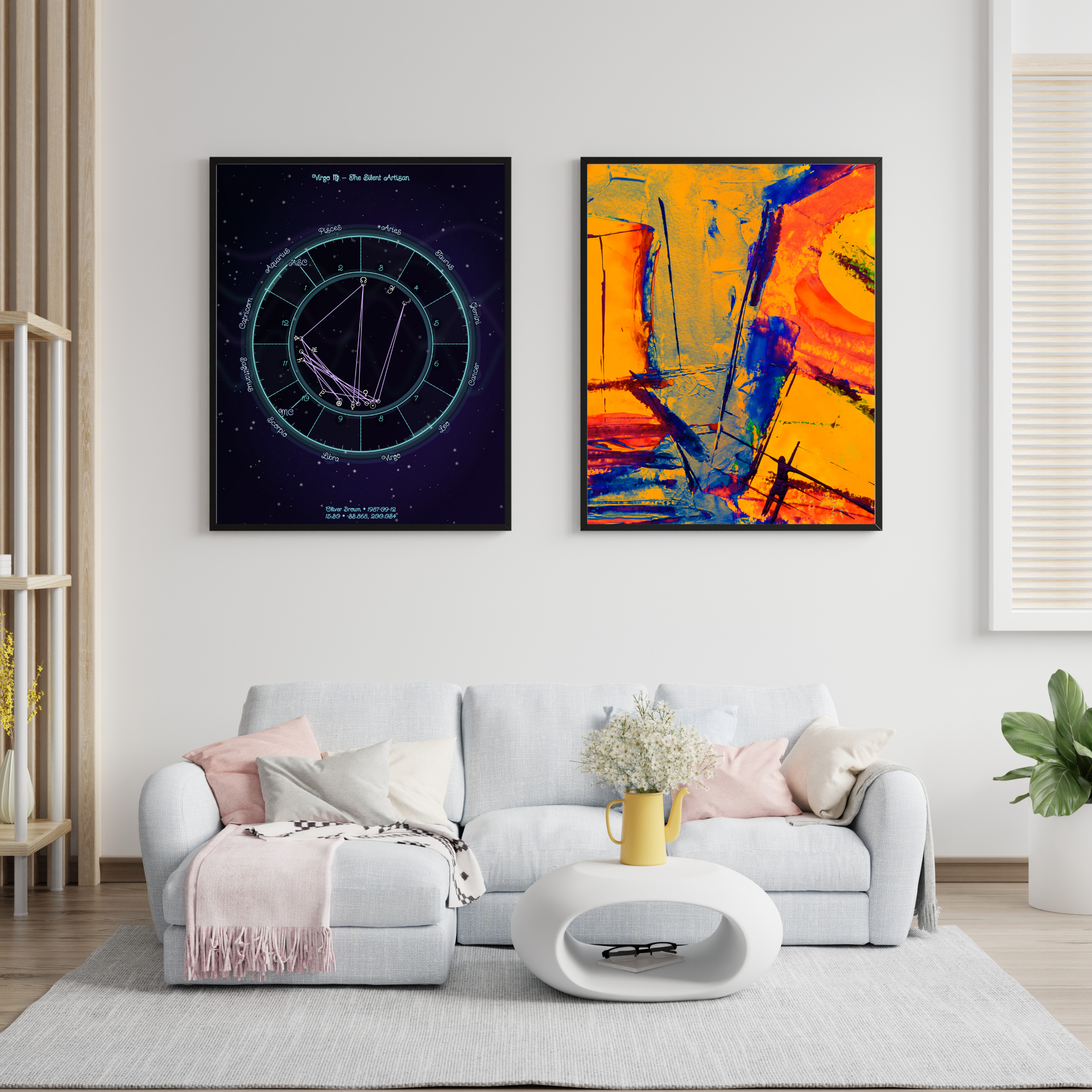 Artistic Birth Chart screenshot 2